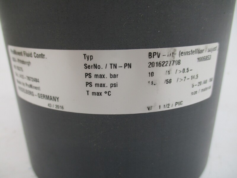 PROMINENT BPV-DM 1006853 10PSI 1 1/2″ NSMP