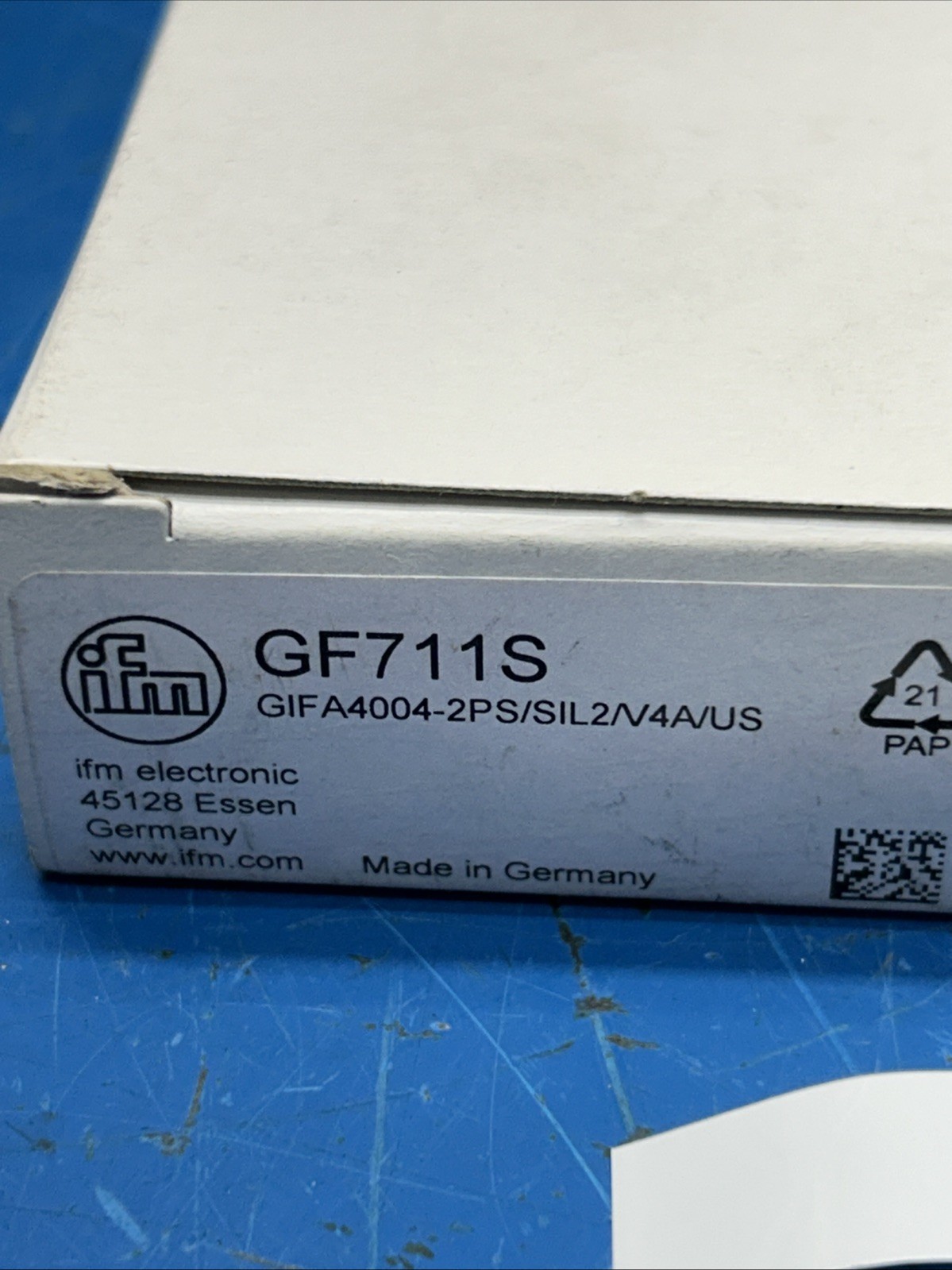 NEW SEALED IFM EFECTOR GF711S GIFA4004-2PS/SIL2/V4A/US Ships from 🇺🇸