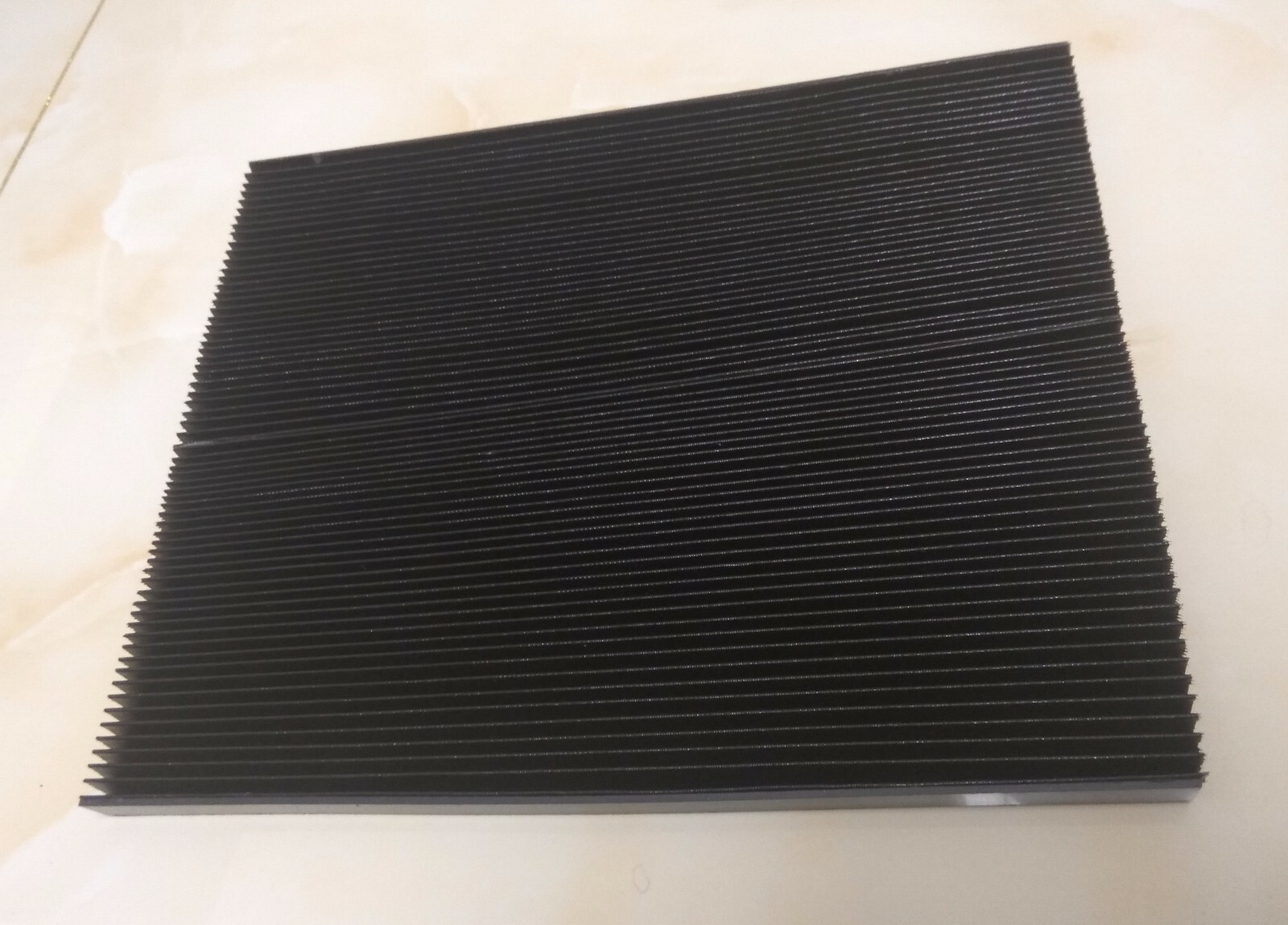 Custom T7 flat bellows -H=20 mm, W=200 mm , L= 1600 mm