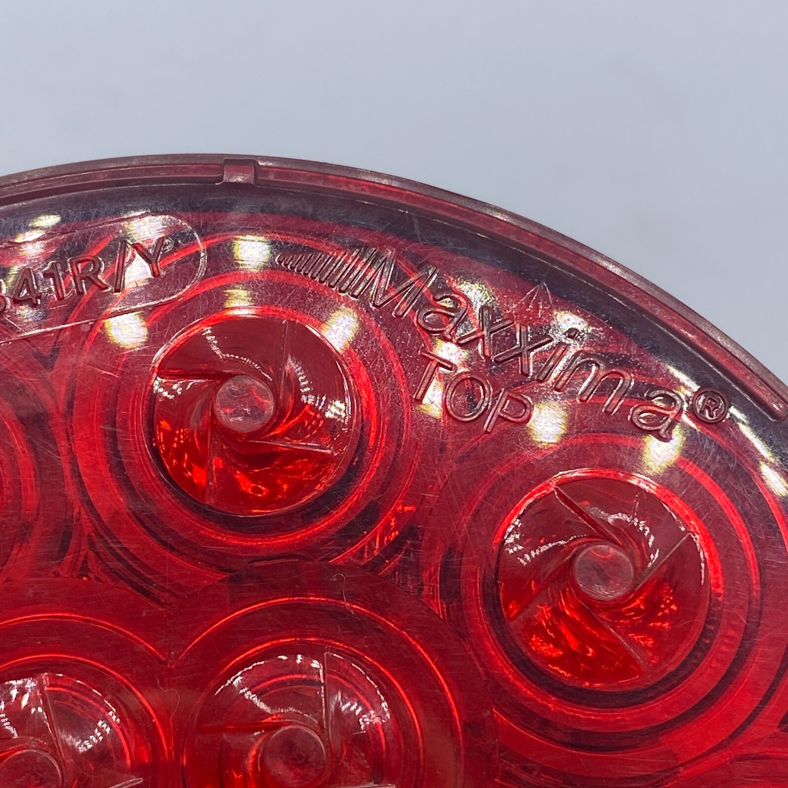 Maxxima M42341R/Y S/T/T/Park Light Led Amber/Red 4-5/16Dia 🔔