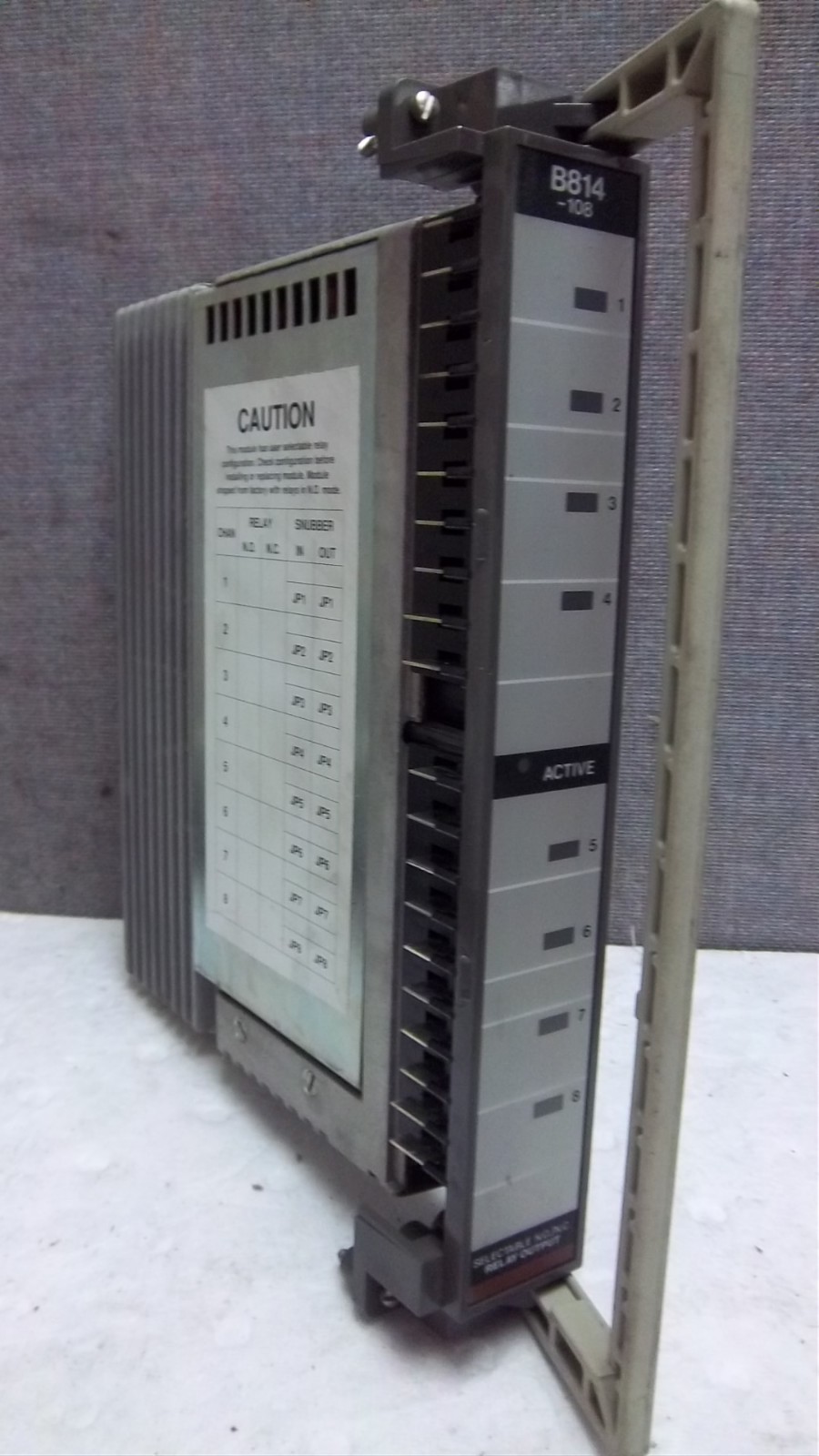 MODICON 800 I/O POWER RELAY AS-B814-108 USED ASB814108