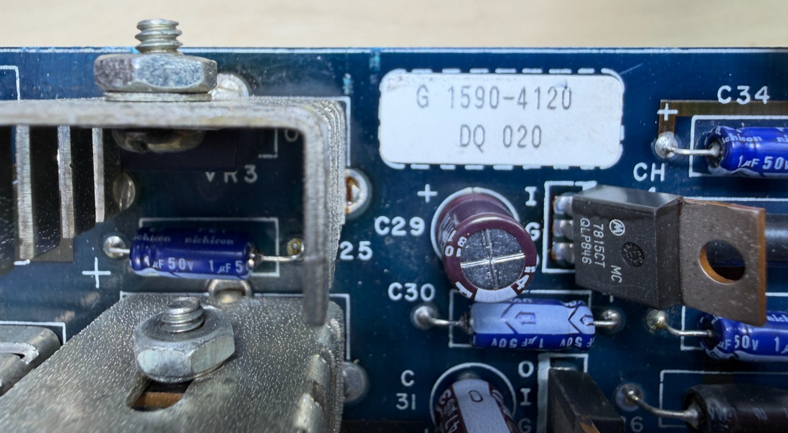Emerson 1590-4120 Power Supply Board