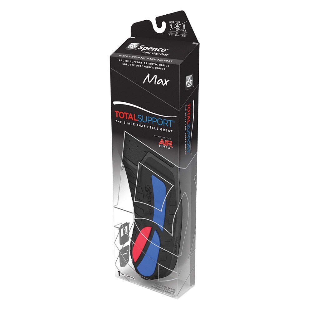 SPENCO Insole,Men’s 6 to 7, Women’s 7 to 8,PR 53HX72