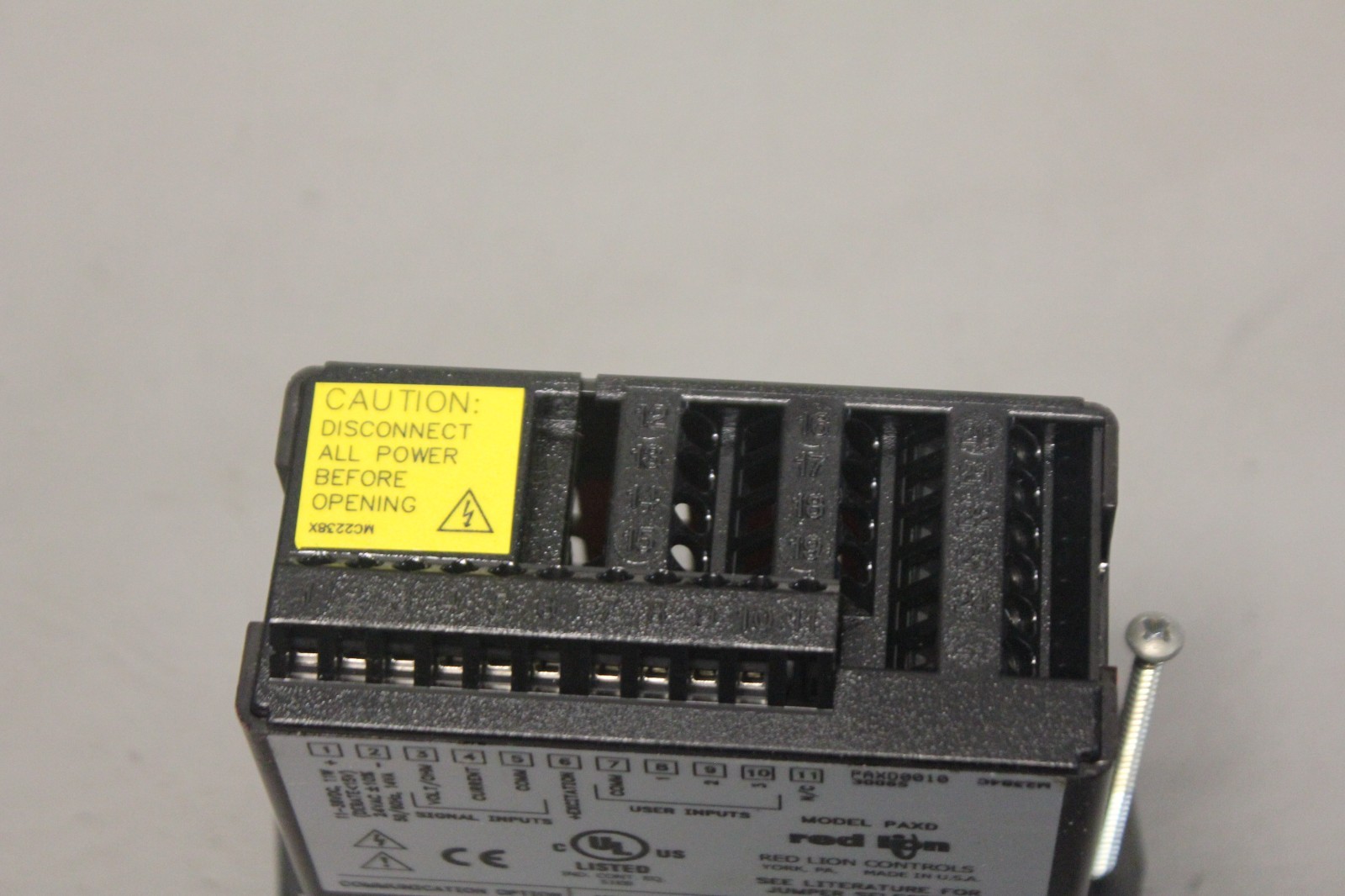 RED LION PAXD DIGITAL PANEL METER PAXD0010