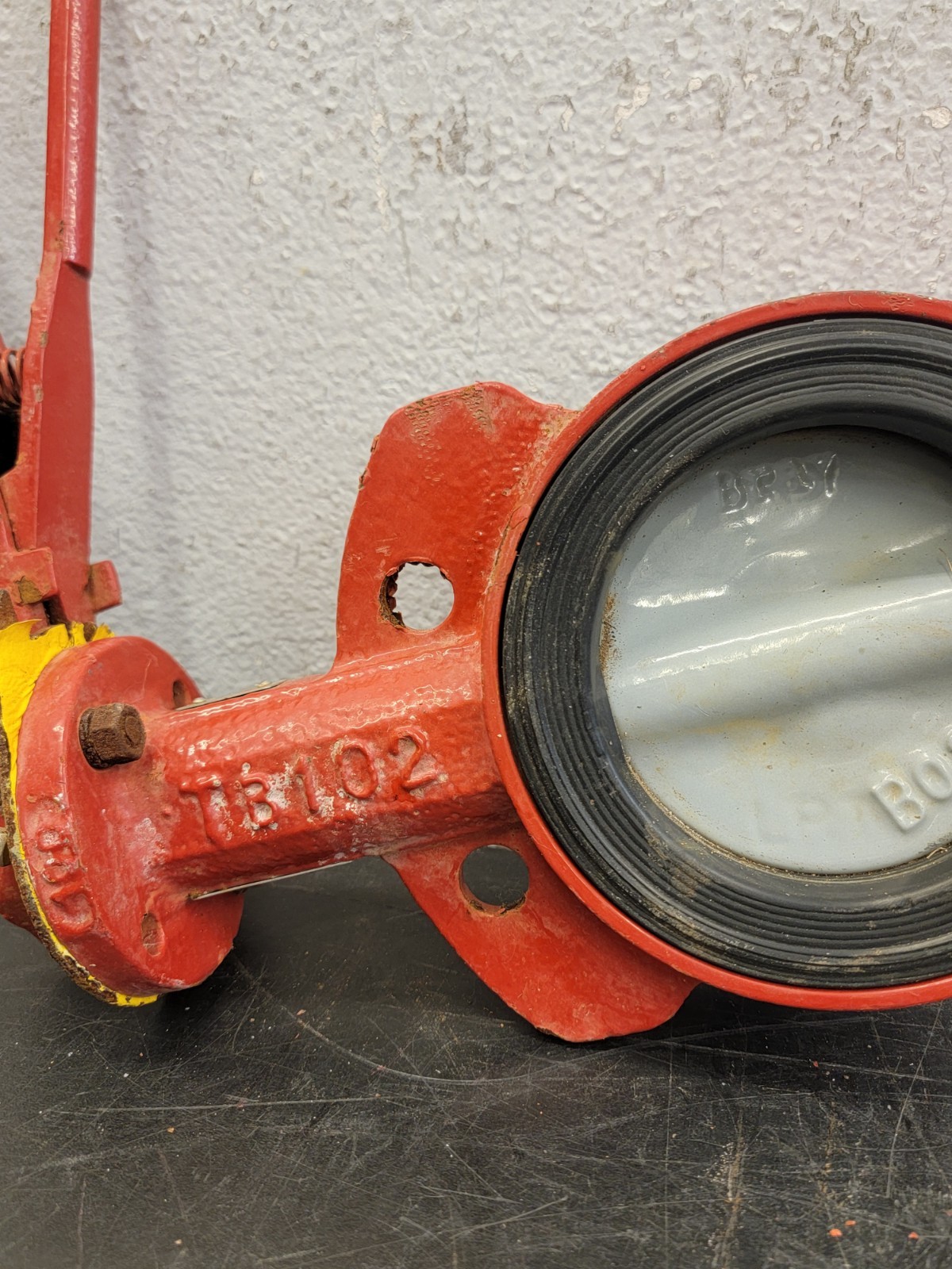 BRAY 4″ BUTTERFLY VALVE Used A