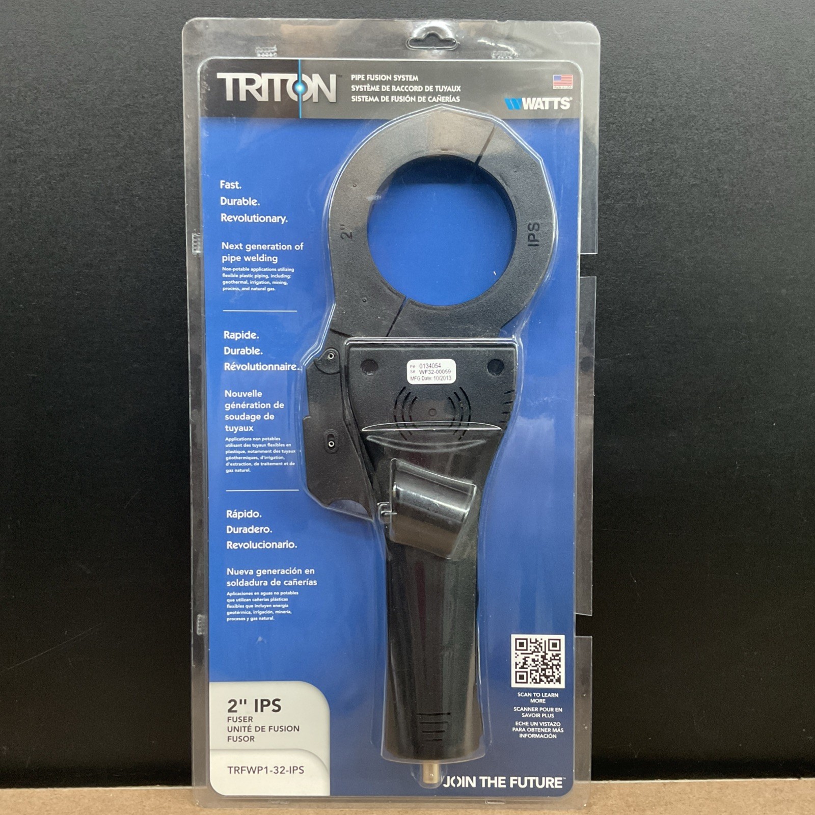 Triton Pipe Fusion System 2 Inch IPS Fuser TRFWP1-32-IPS