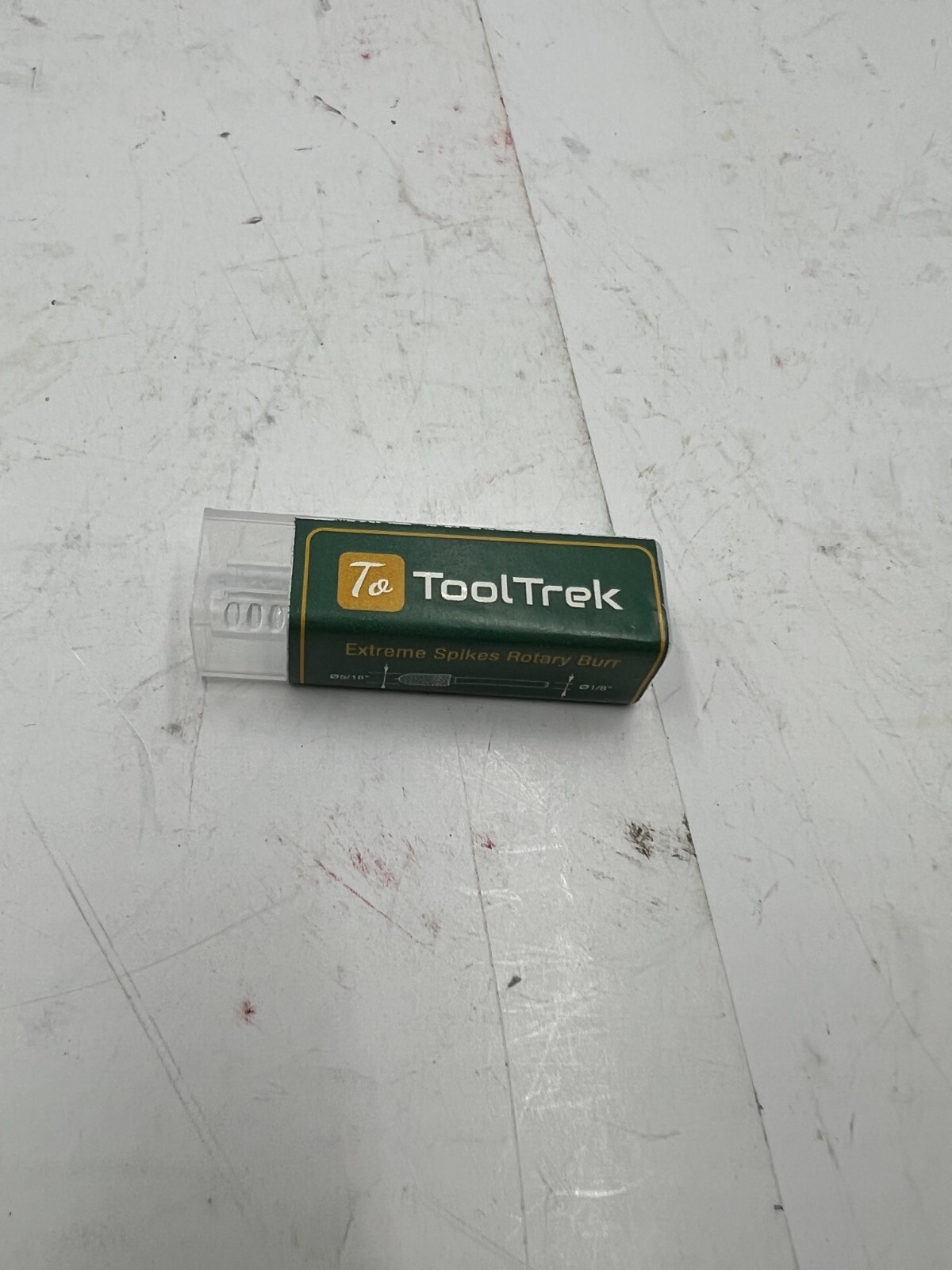 ToolTrek Genuine Extreme Spikes Rotary Burr 5/16 Inch x 1/8 Inch Conical