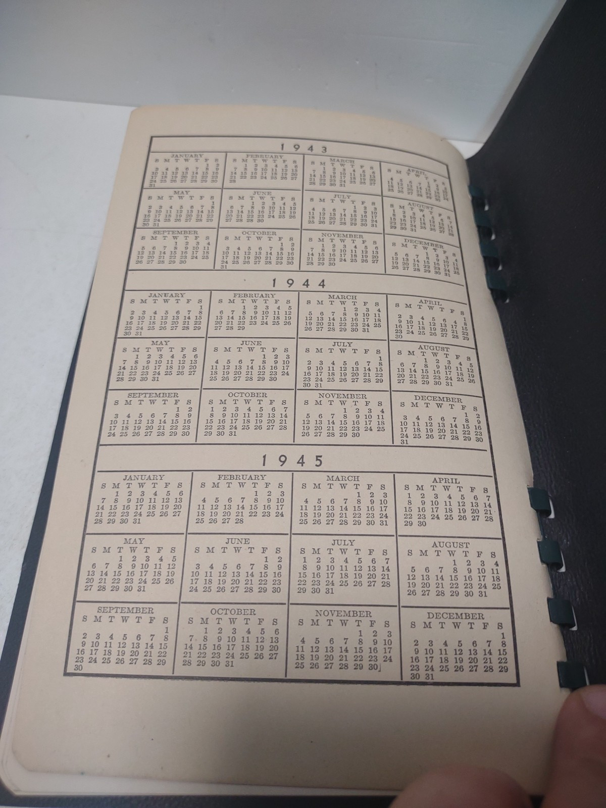 1944 Year Book James Cotter & Co. Lynn Massachusetts Unused