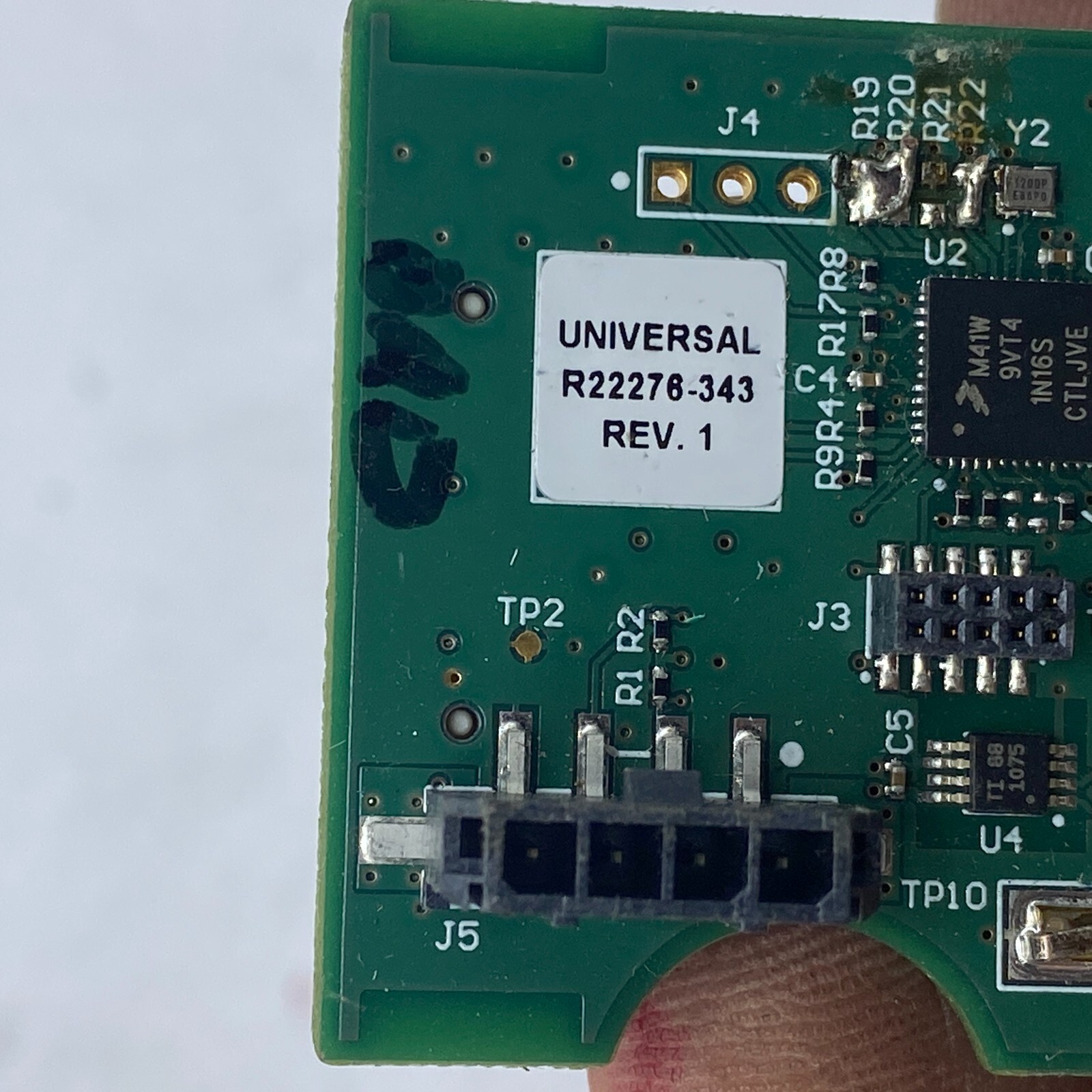 UNIVERSAL R22276-343 REV 1 / R22276-342 REV A –