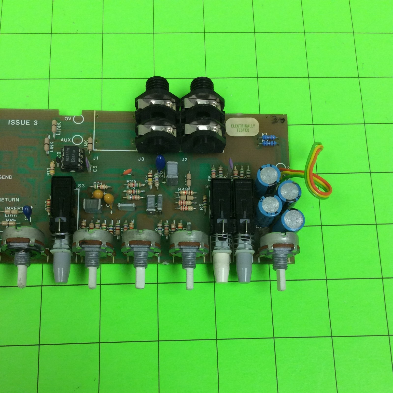 Hill MM1X Audio Mixer Subgroup Board (2 Port)