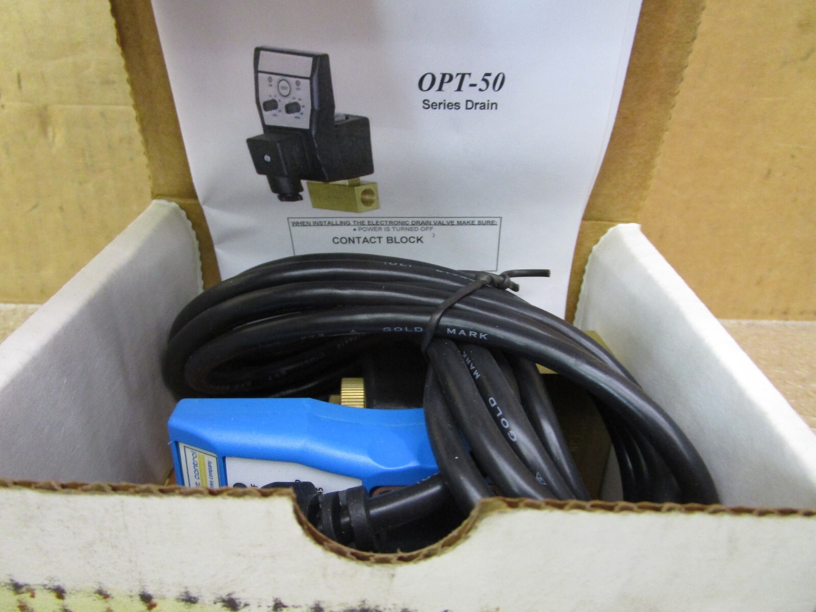 New Open Box Midwest Control OPT-50 1/2″ NPT/115VAC/230PSI 51772HM