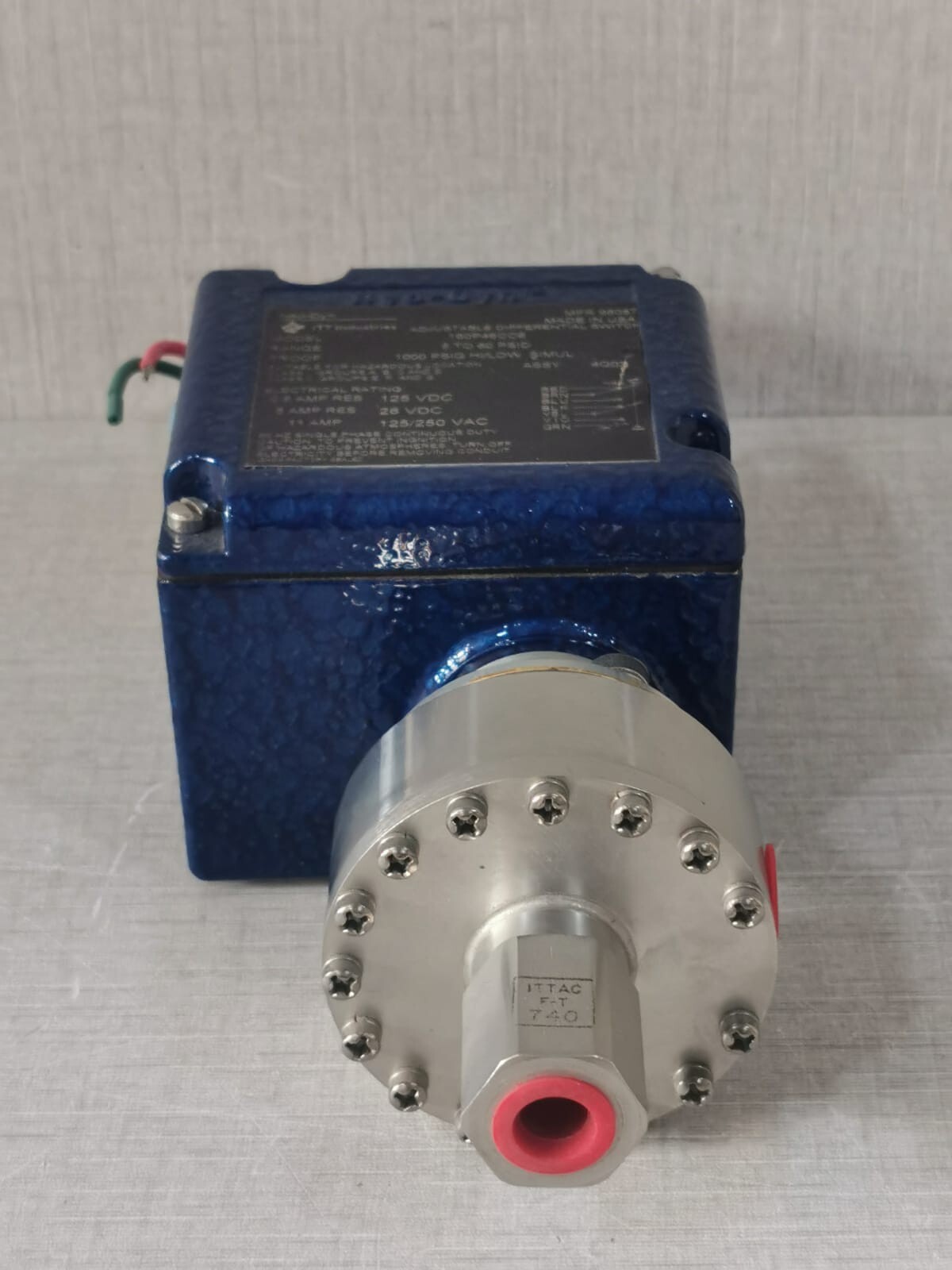 NEO-DYN 160P46CC6 Adjustable Differential Switch ~ 5 TO 60 PSID