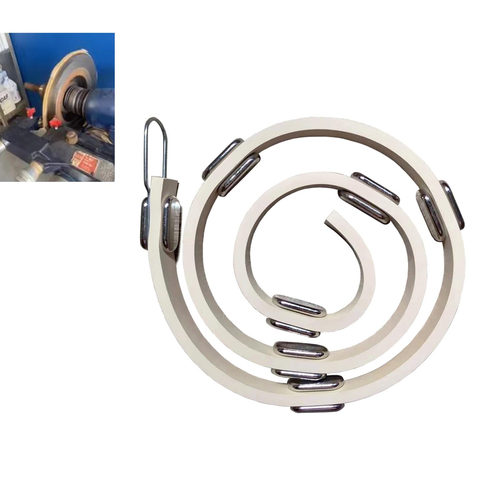 6920 Brake Lathe Silencer Band for Ventilated Rotor，Compatible with AMM CO 6920，
