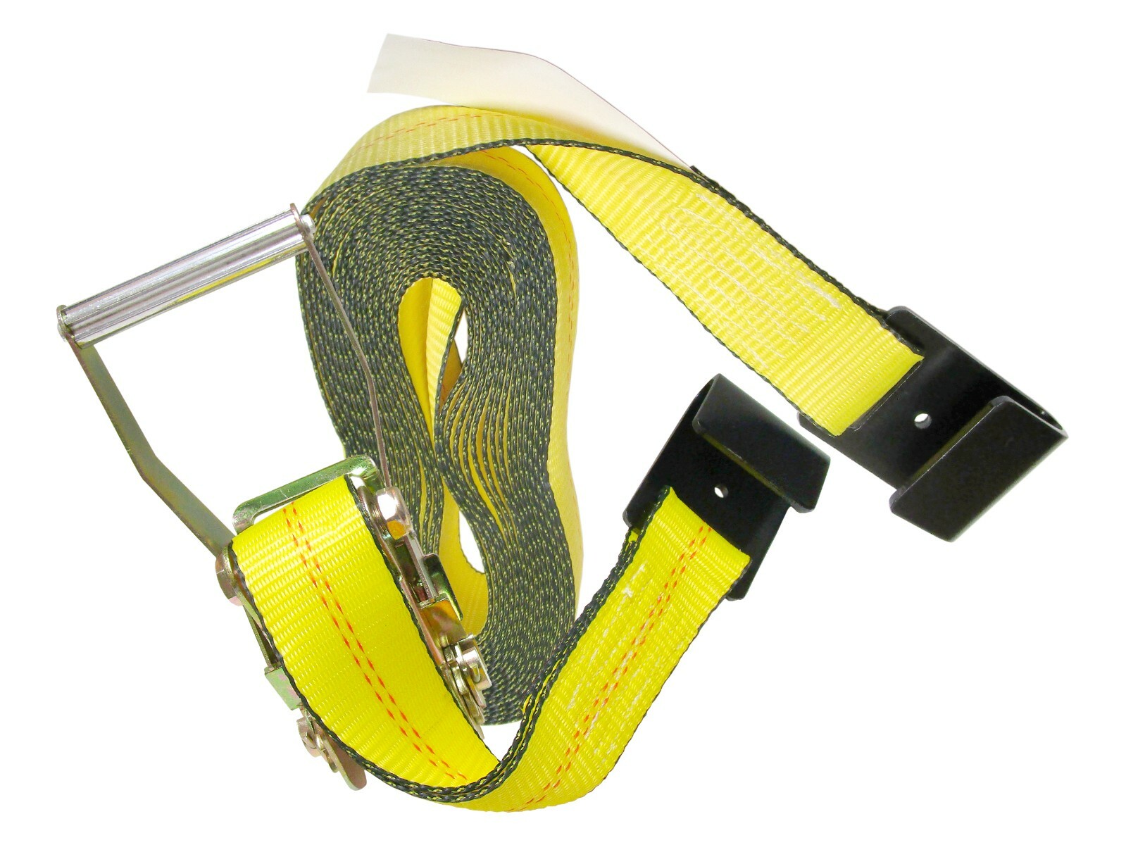 2″ x 30′ Ratchet Tie-Down Strap w/ Flat Hooks, WLL 3,335 lbs Trailer, ATV, Auto
