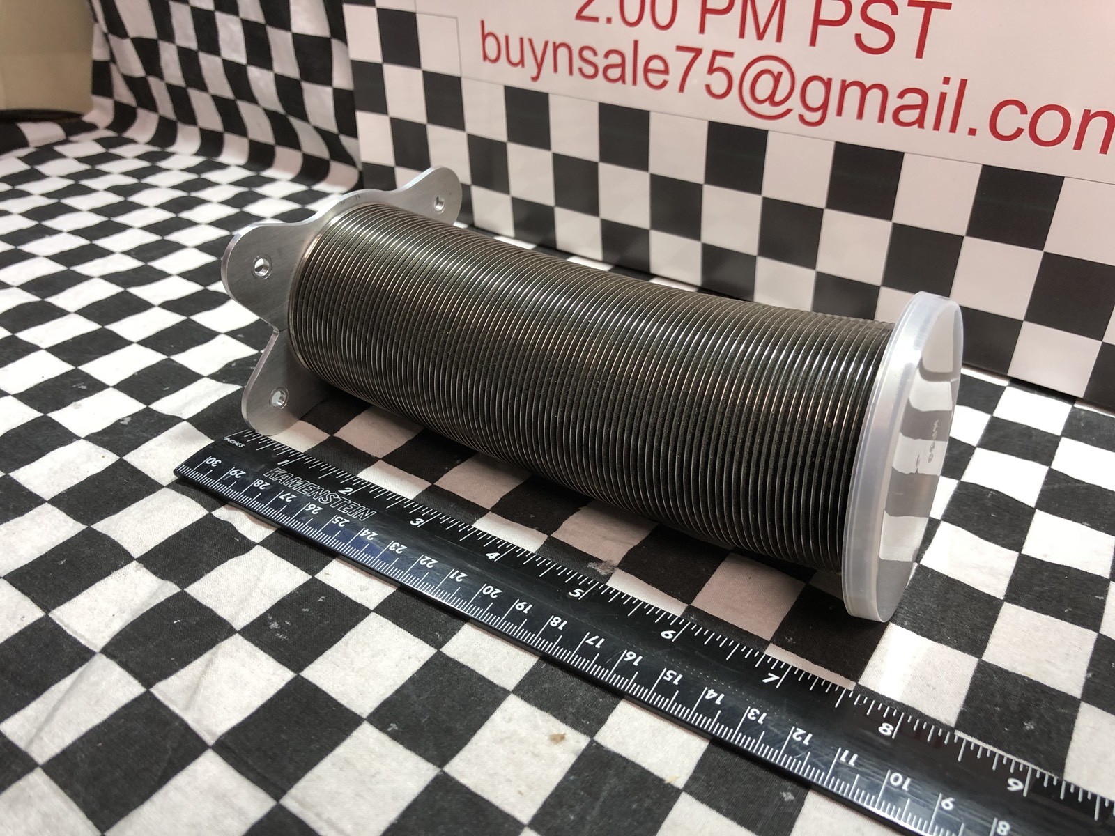 Adapter Welded Bellow Flexible Hose Vacuum KF50 x 7.5″ x .005 THK, SHIPSAMEDAY