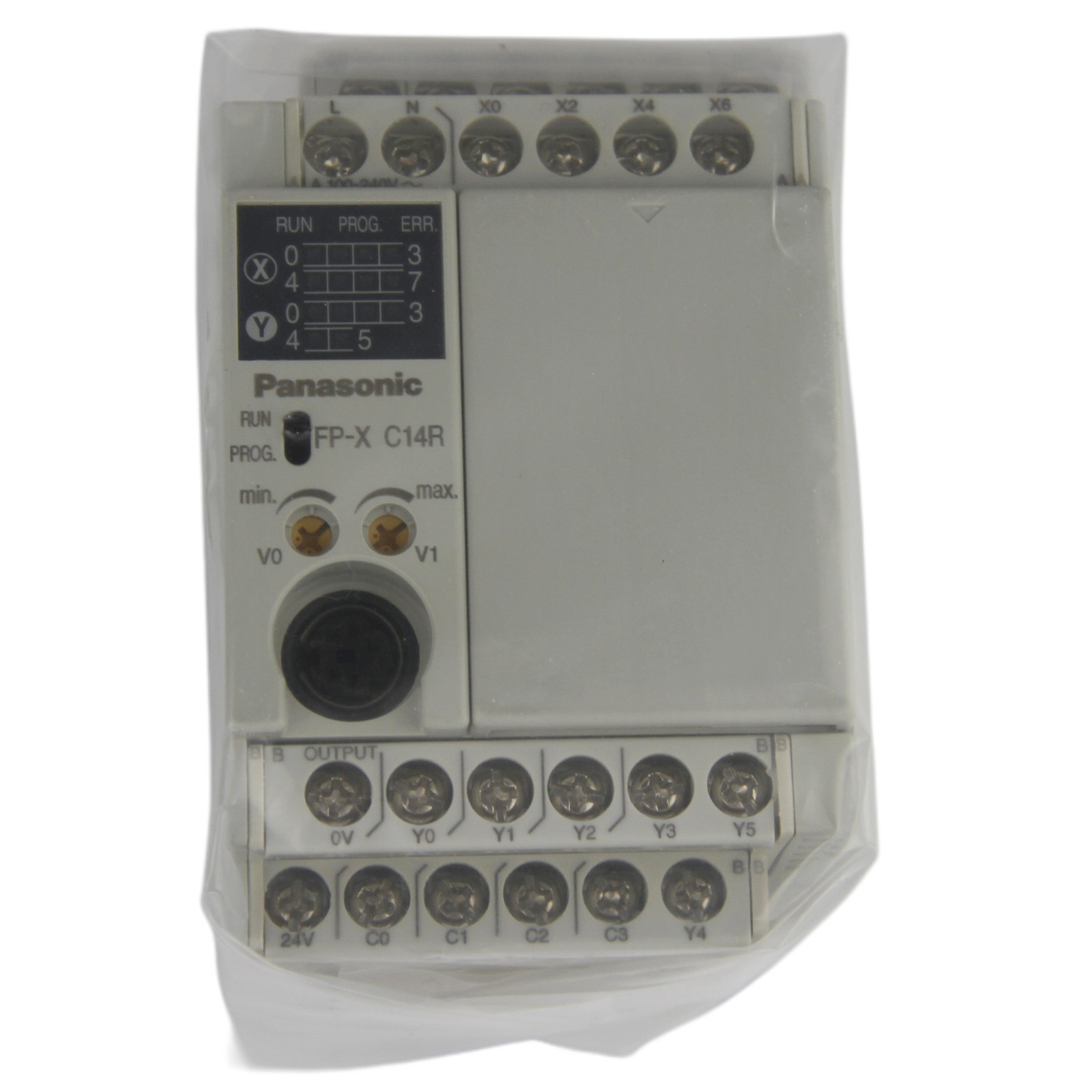 New In Box PANASONIC AFPX-C14R (FP-X C14R) Control Unit
