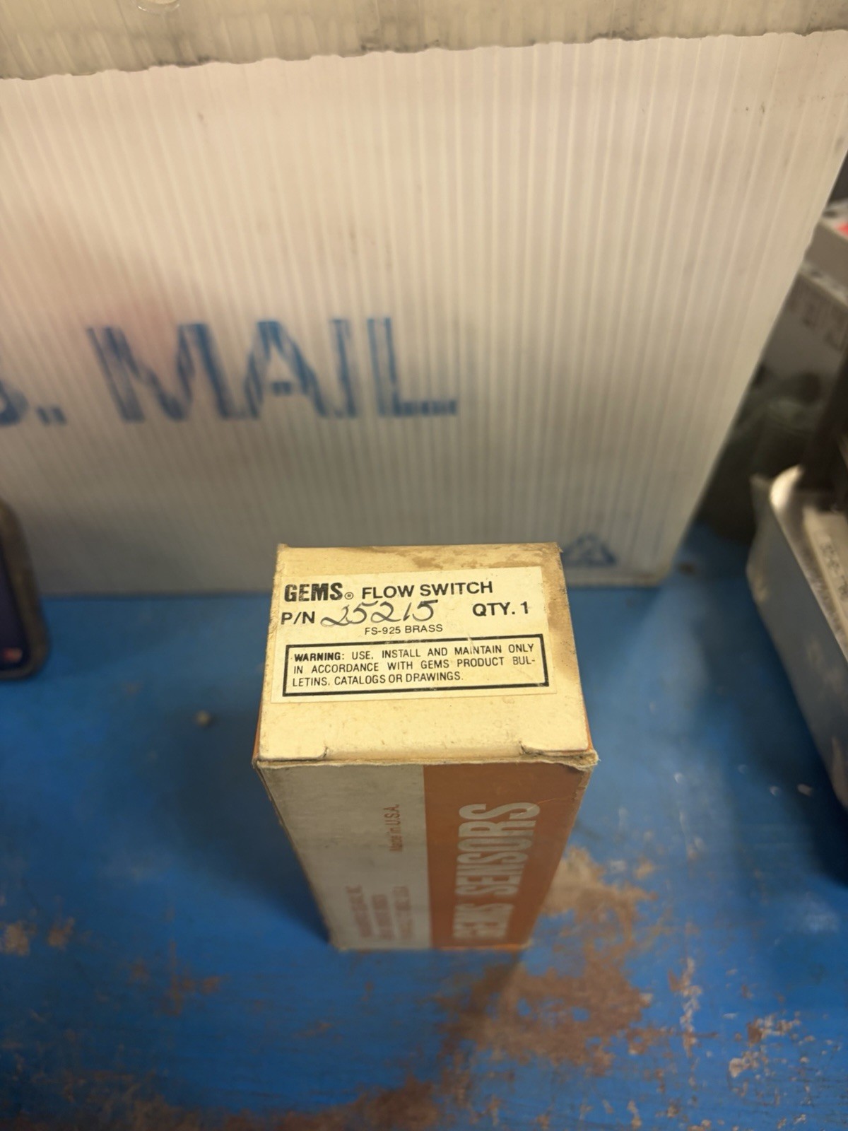 NEW GEMS FS-925 Flow Switch 25215