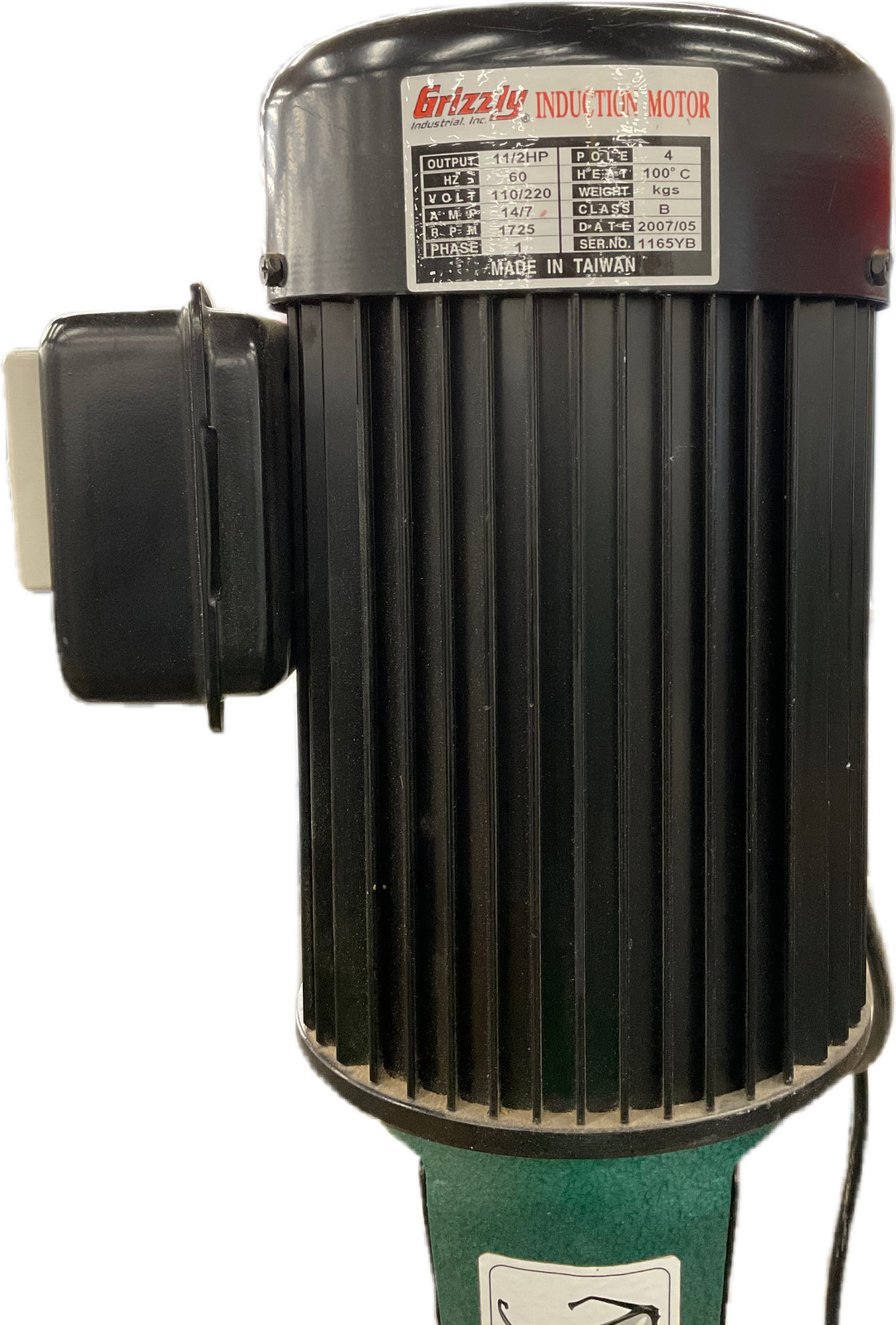 Grizzly G0448 1-1/2 HP Heavy-Duty Mortiser with Stand