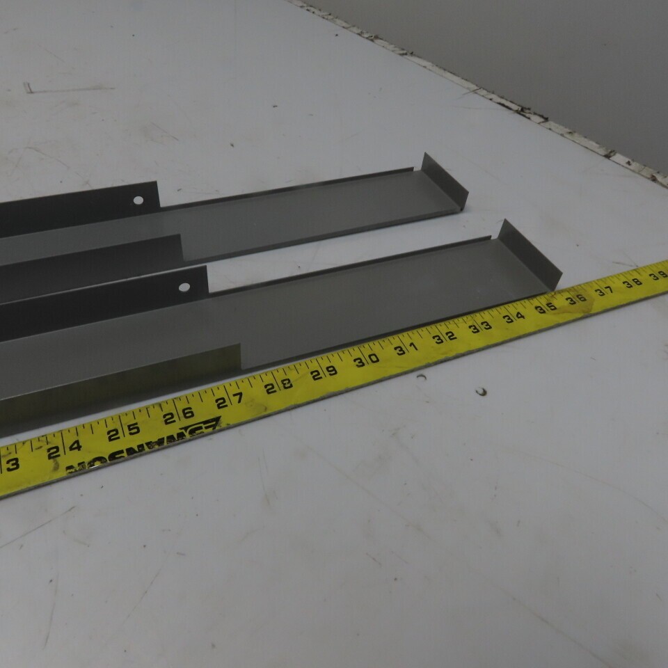 Stanley Vidmar 5-100-340-21 30″ Cabinet Metal Base Cover Gray Lot of 2