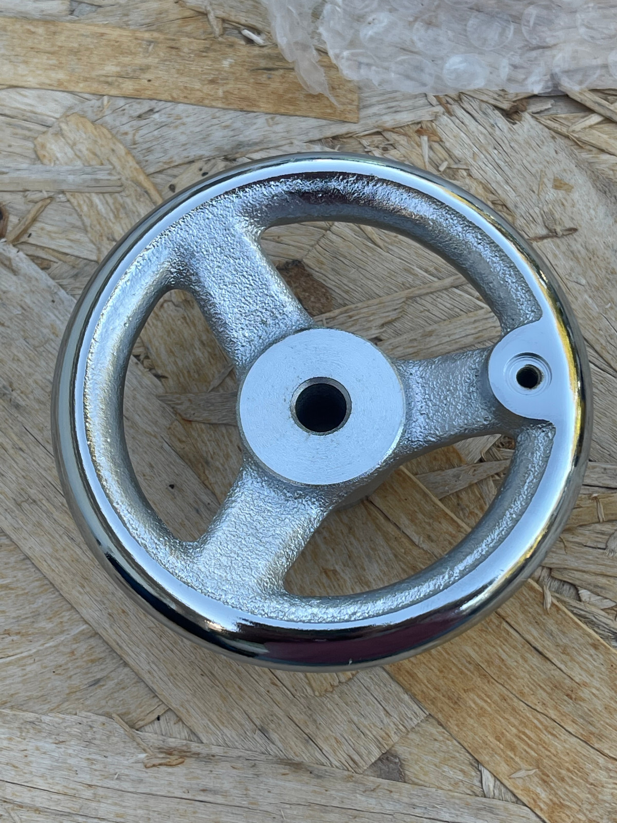 Lot of 2 Gibraltar A23-4-G Spoked Offset Handwheel Chrome-Plated Fast Shipping