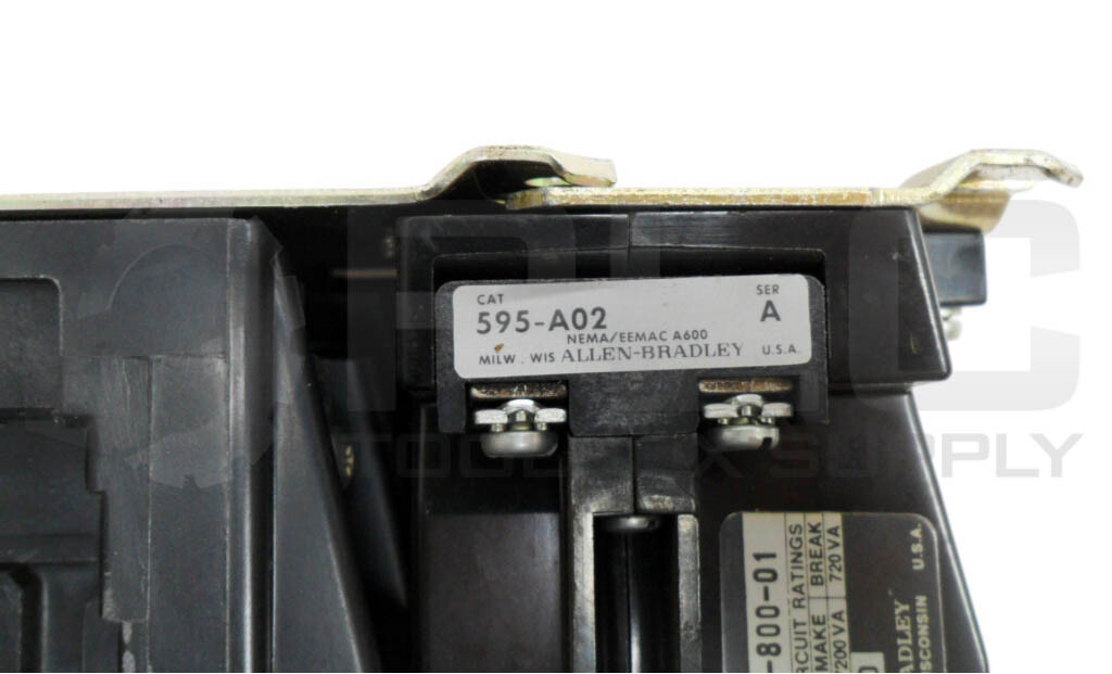 ALLEN BRADLEY 509-BOD-9 /B W/ CB236 W/ 42815-800-01 W/ 595-A02 W/ (3) 595-A /B