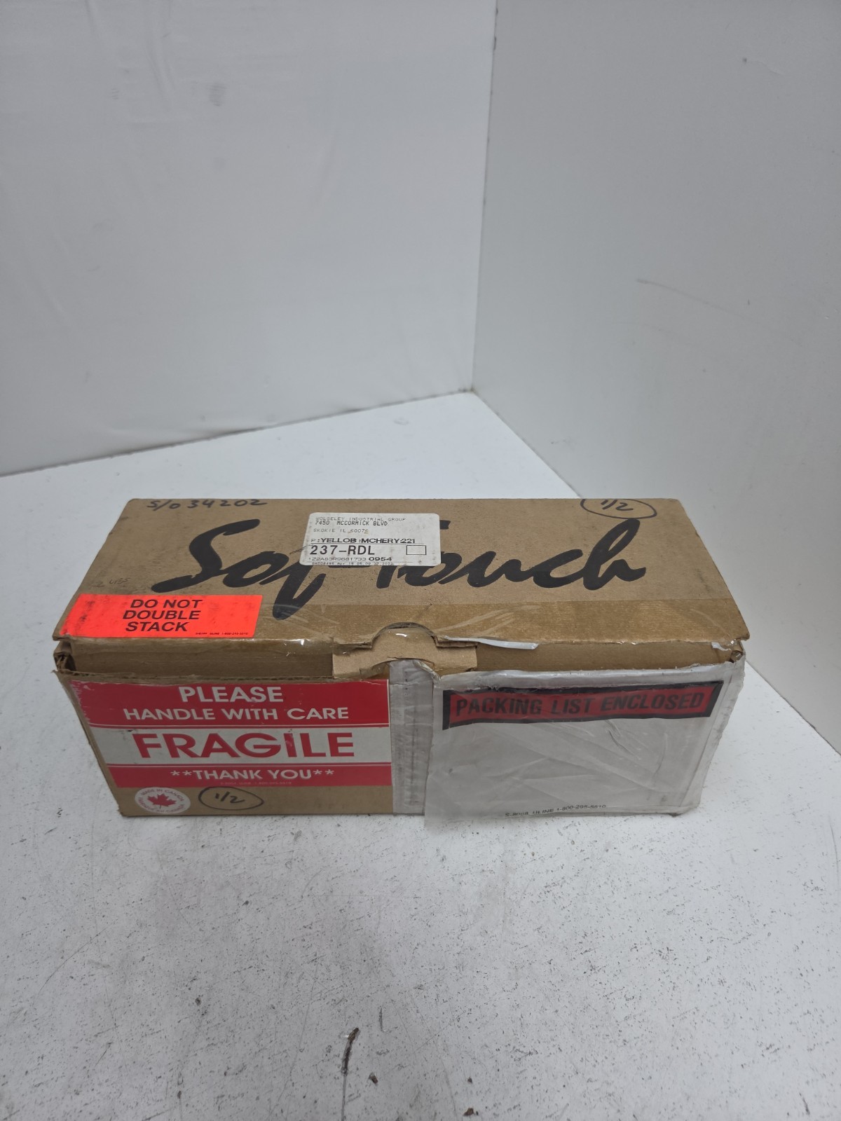 SOF TOUCH ST-0001-90 INDUSTRIAL MACHINE SWITCH 15-30 VDC 10A (2 Pcs) ** NOS **