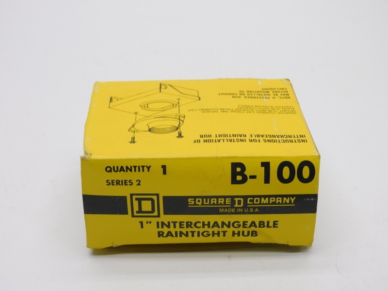 SQUARE D B-100 SER. 2 1″ NSMP