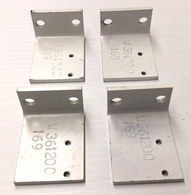 Comau Type W361200169 Angle Bracket 1-9/16″ X 2″ W/1″ Base Length (Pack OF 4)