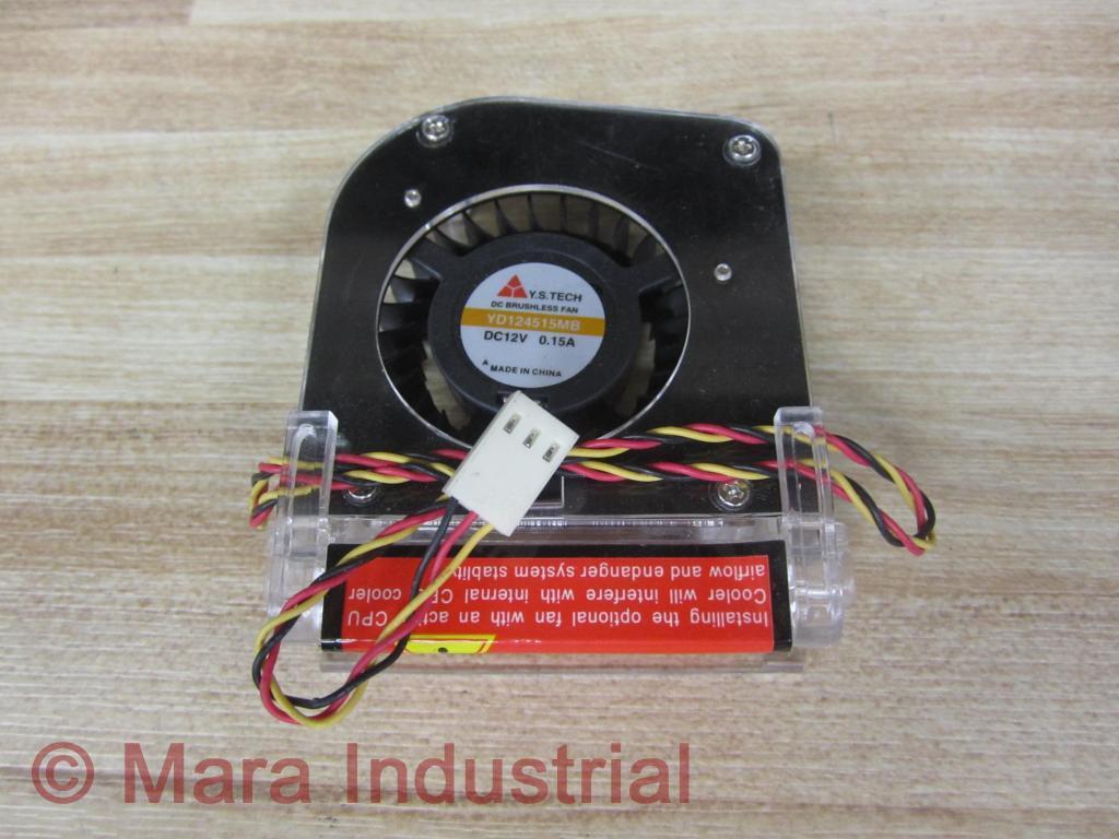 Y.S. Tech YD124515MB DC Brushless Fan In Plastic Case