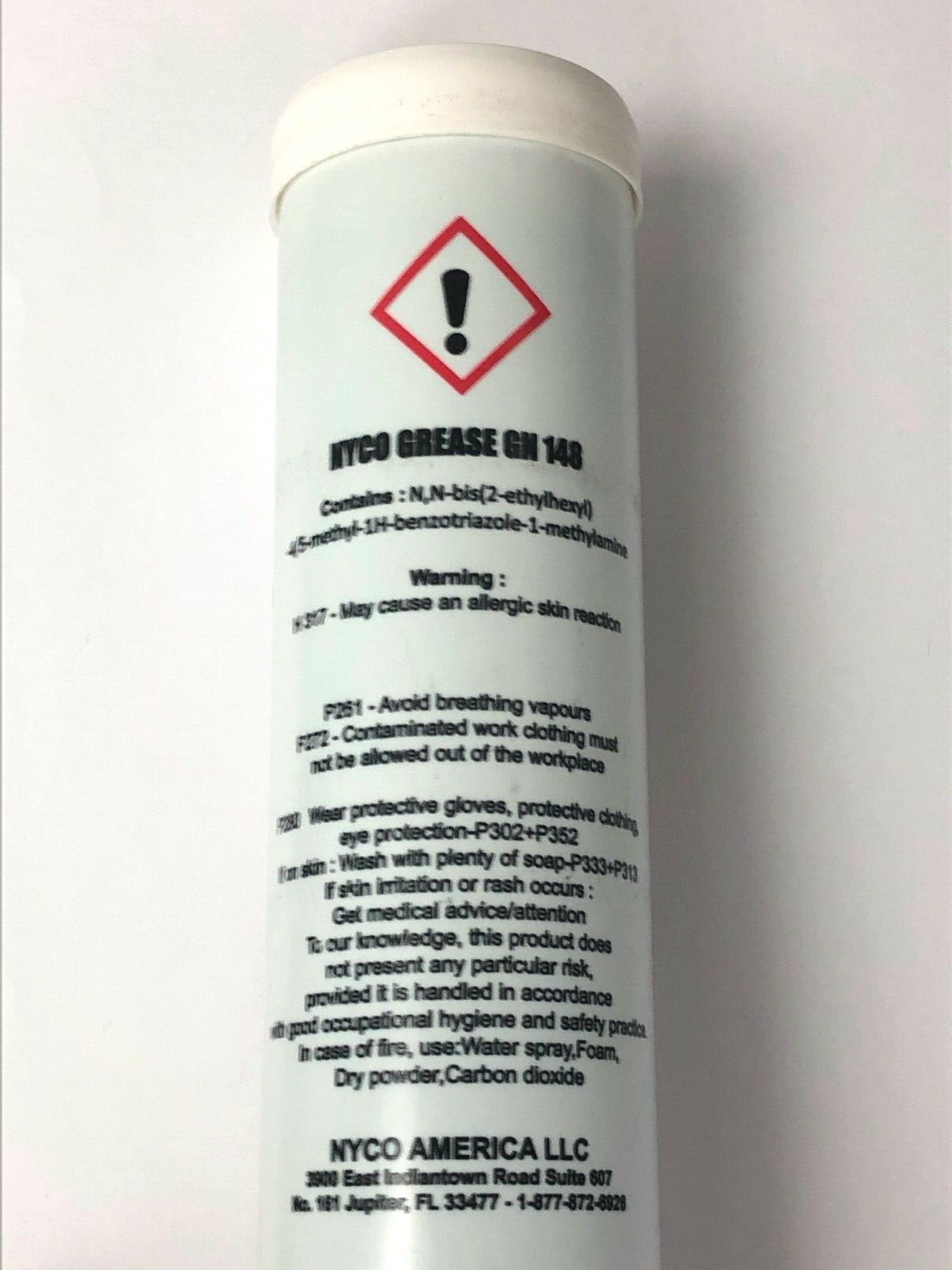 NYCO GN 148 GENERAL PURPOSE AIRCRAFT SYNTHETIC GREASE 0.4 KG CARTRIDGE