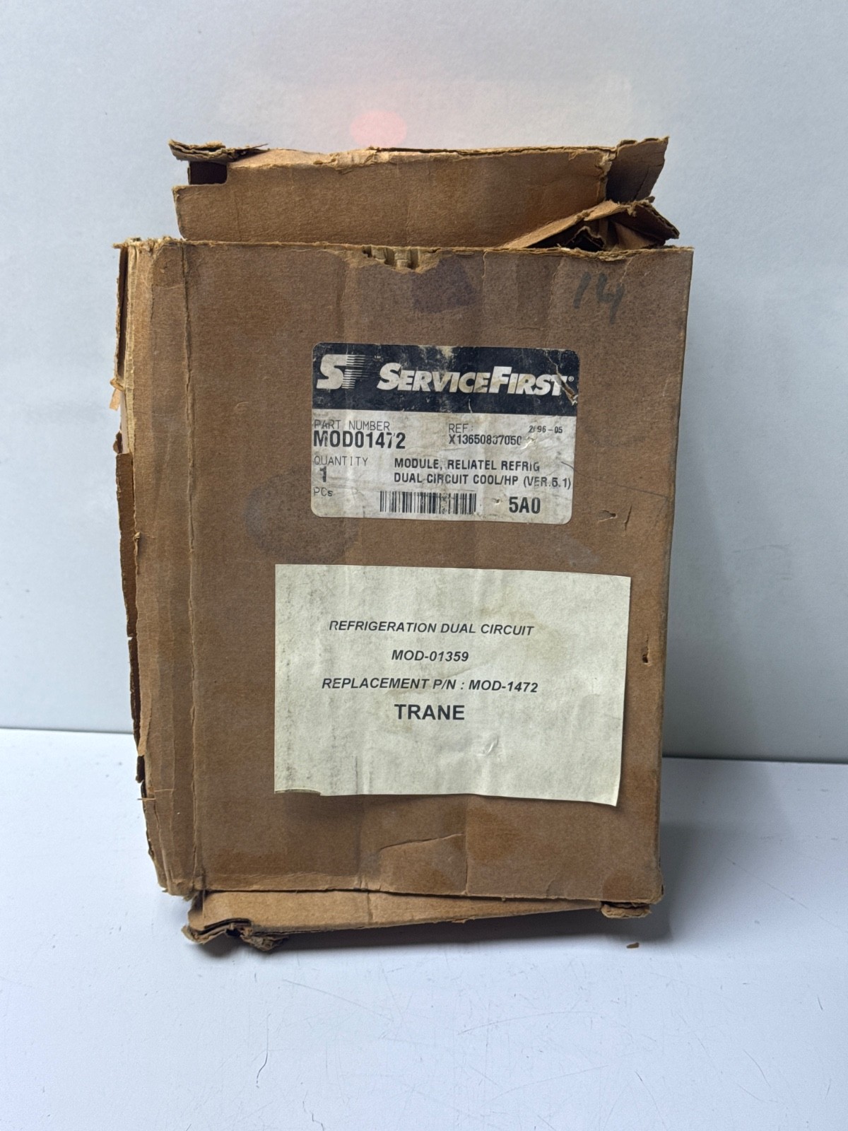 Service First MOD-1472 Module, Dual Circuit Cool/HP (VER.5.1)