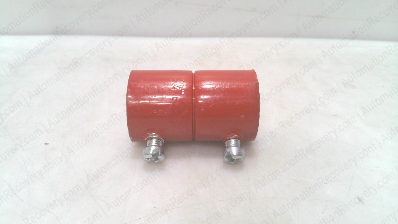 BRIDGEPORT 241-SR 3/4″ RED SET SCREW EMT COUPLING BOX OF 19 #350163