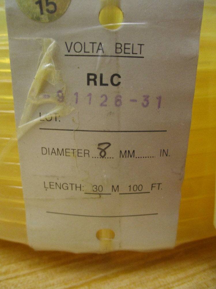 Burrell Leder Beltech RLC-91126-31 Volta Belt Round Belting 4374920