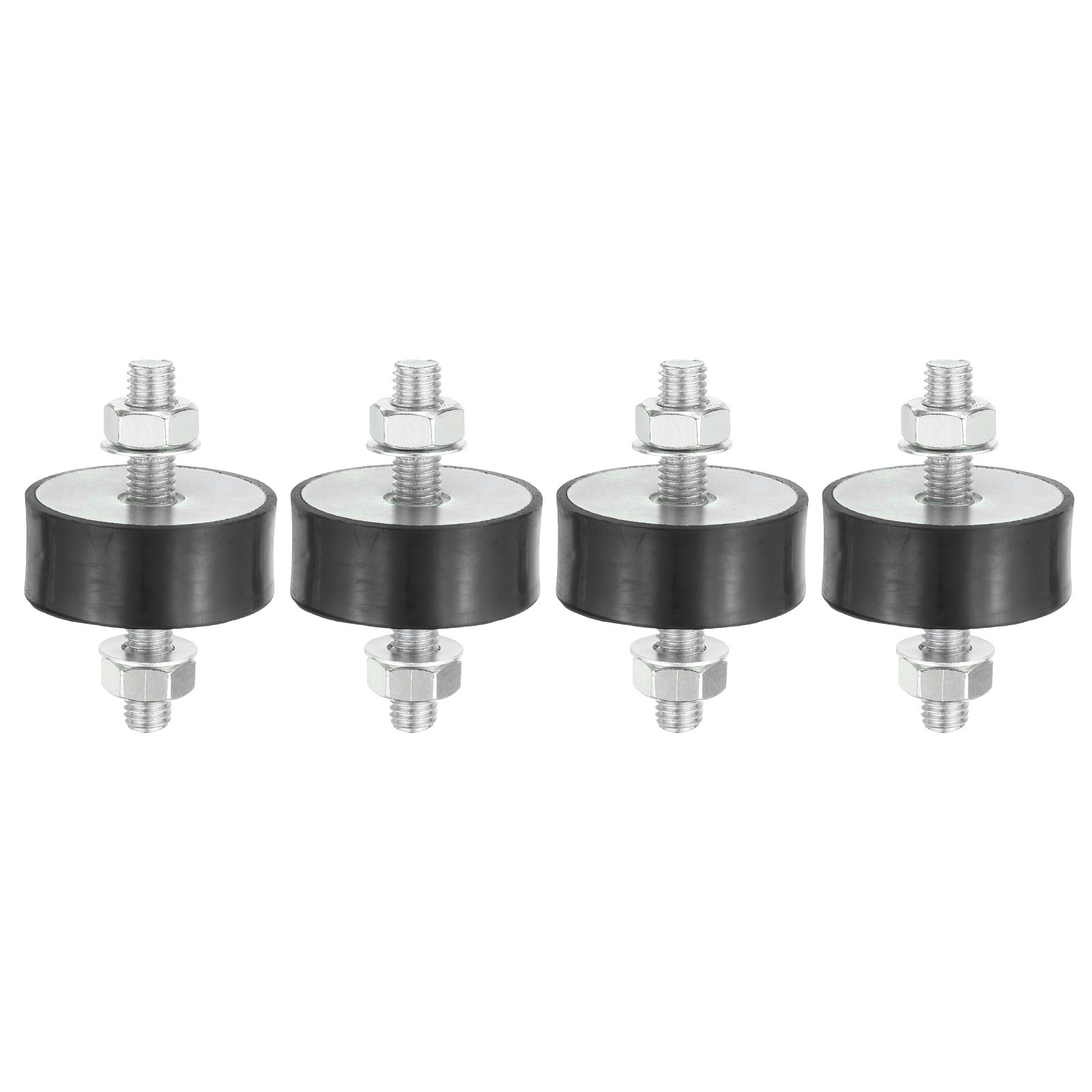 4 Pcs 20x50mm M10 Rubber Studs Shock Absorber, VV Type