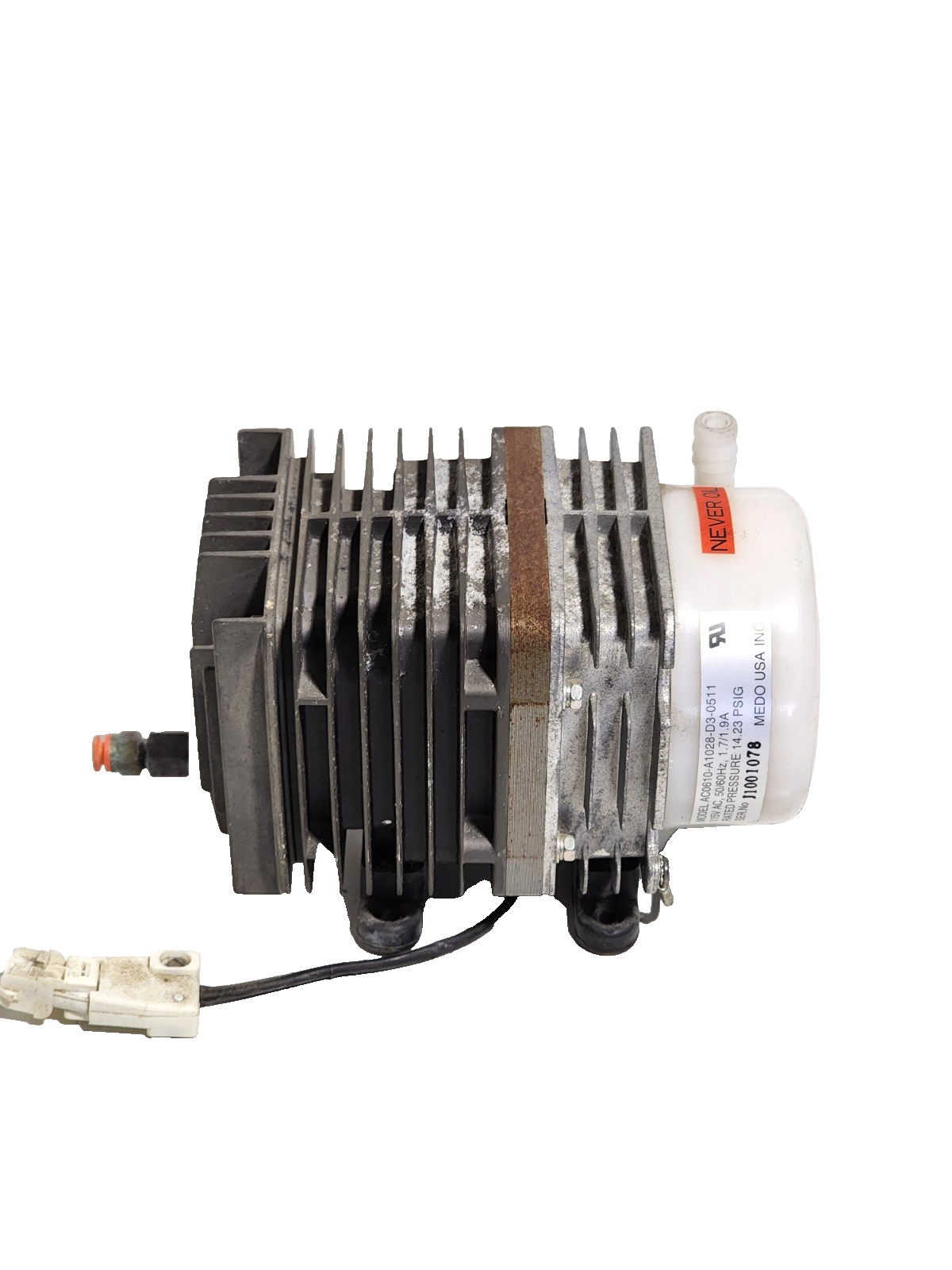 MEDO AC0610-A1028-D3-0511 Vacuum Pump Pond Aerator USED.