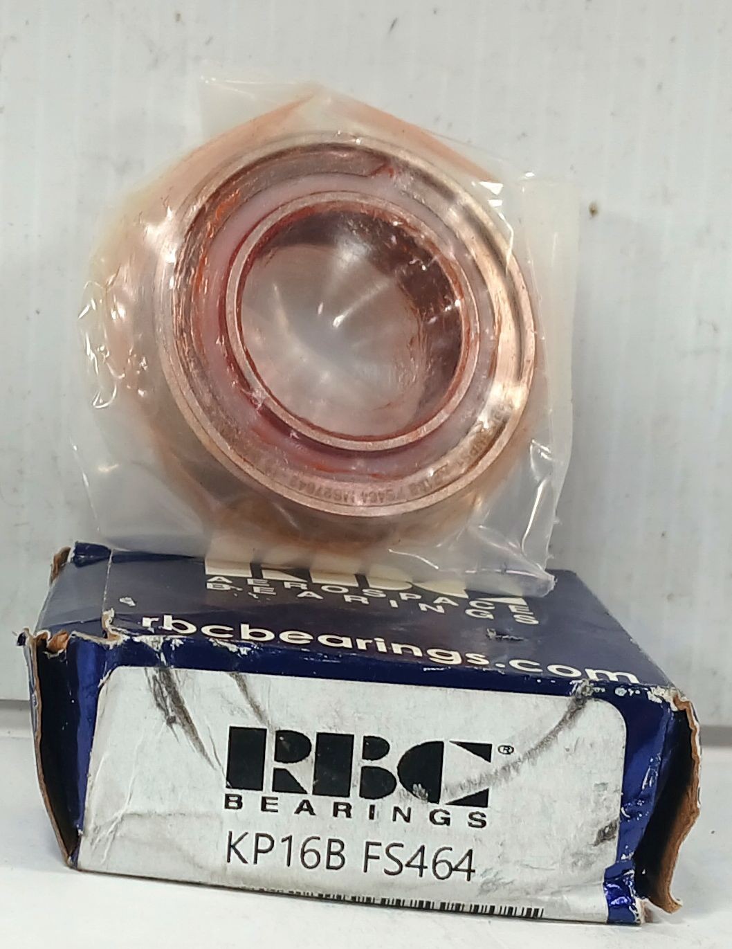 1 NEW RBC KP16BFS464 1×1.75×0.437″ AIRFRAME BEARING NIB ***MAKE OFFER***