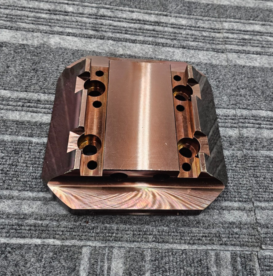 SE 1757.001 Copper Contact Component Part 8 inch Length x 8 inch Width
