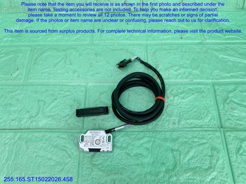 Keyence GS-11P10 Safety Interlock Switch as in photos, sn:9286, DHL