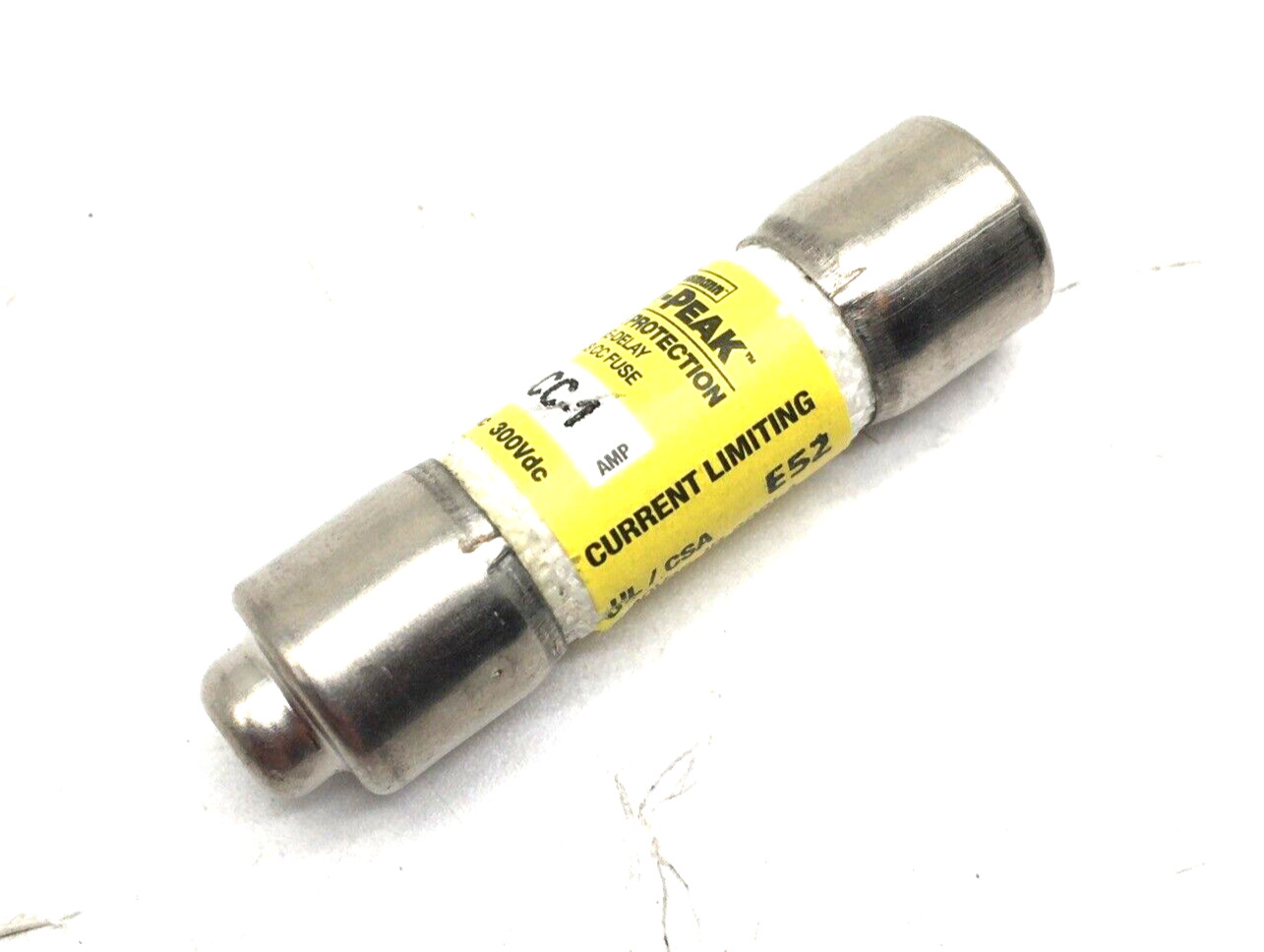 Eaton Bussmann LP-CC-1 Ul Class Cc Fuse, Time Delay, 1A, Lp-Cc Series, 600VAC