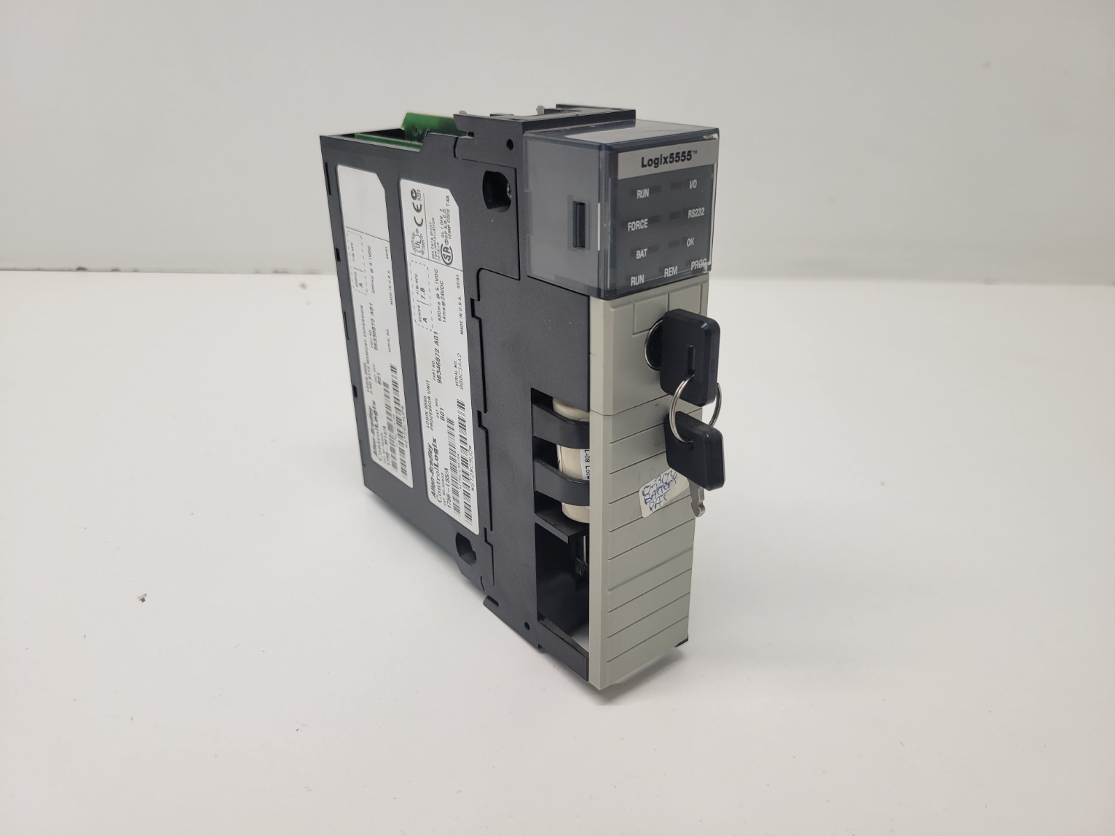 GOOD USED! ALLEN-BRADLEY CONTROLLOGIX 5555 PROCESSOR UNIT W/ 1756-M14 1756-L55/A