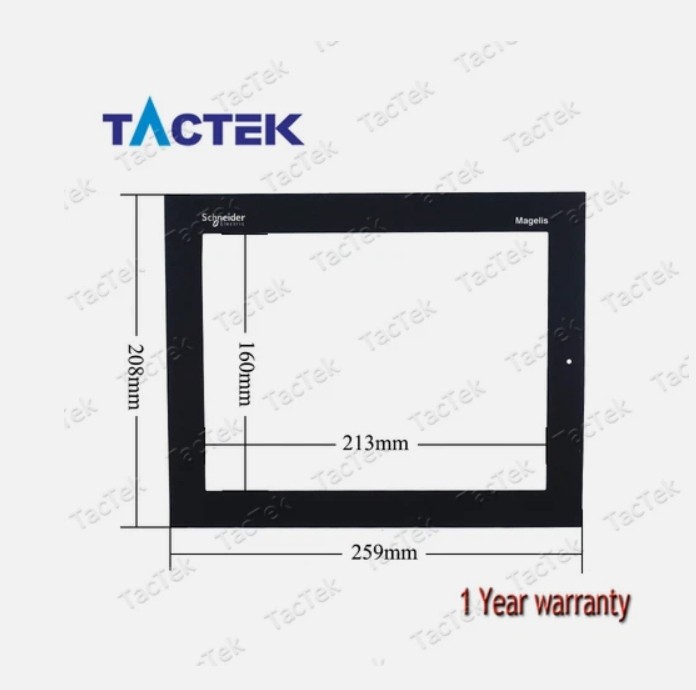 1PC for XBTGT5330 XBTGT5340 XBTGT5430 + Overlay Touch Screen Panel Glass