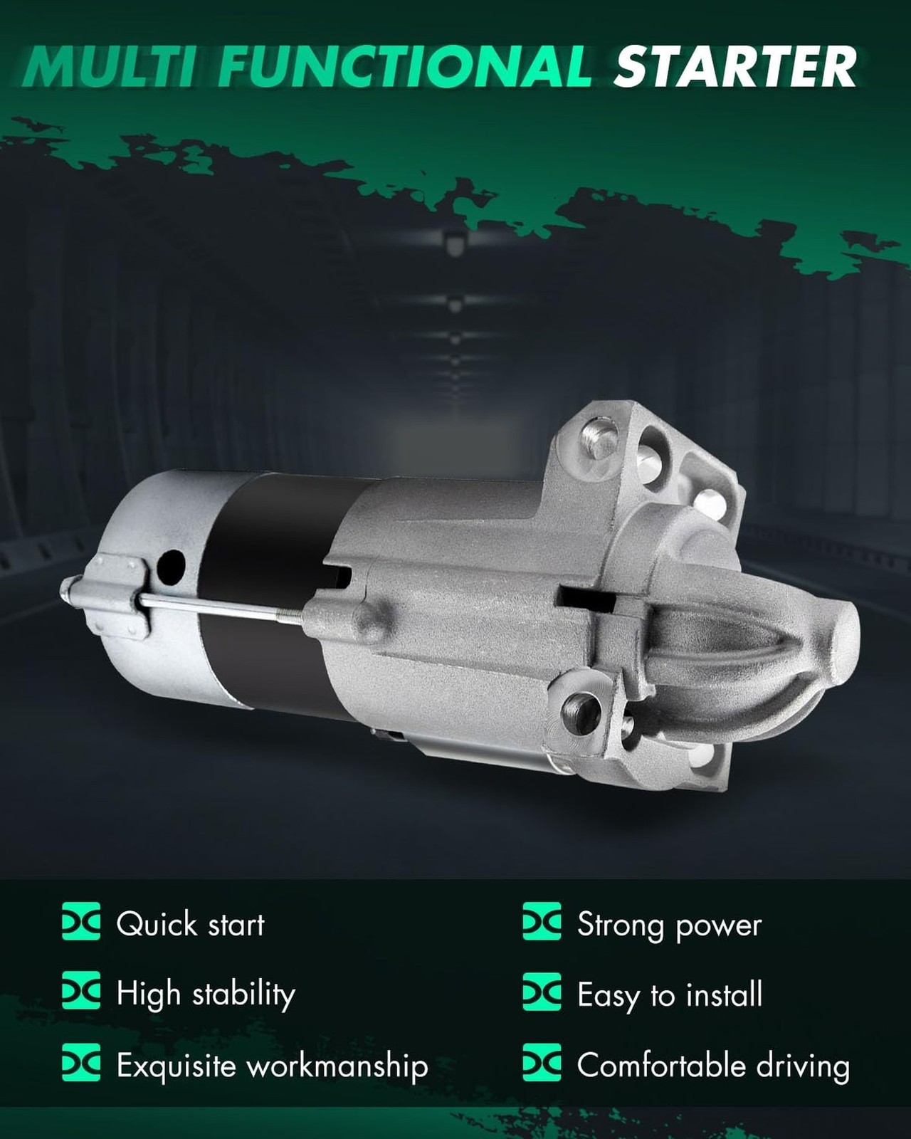 SCITOO Starter Motor LS1 LS2 LS3 LS6 LS7 for Chevrolet LS High Torque Starter…