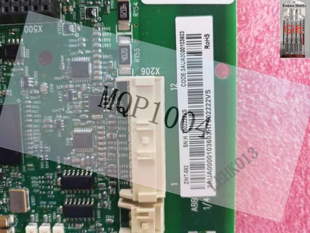 Used ABB ACS880 ZINT-592 3AUA0000103603 Board-leave a message of machine model