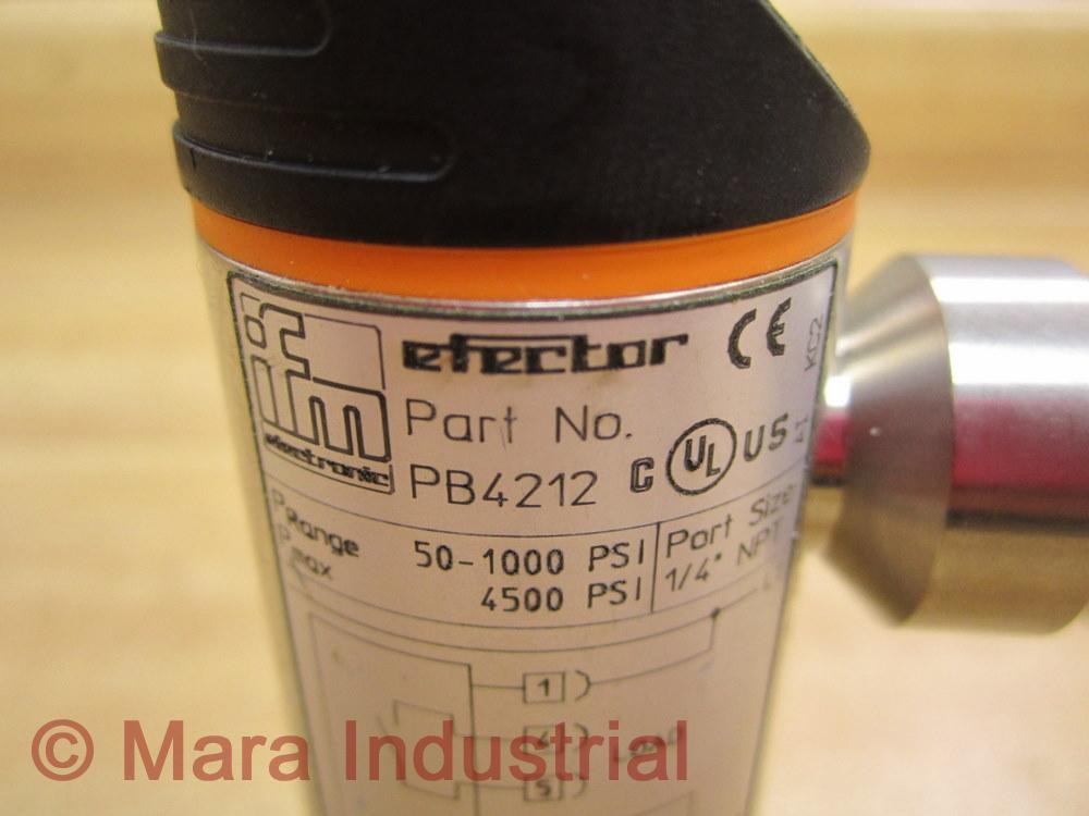 IFM Efector PB4212 Sensor PB-100PSBN14-HFBOW/LS/ /V