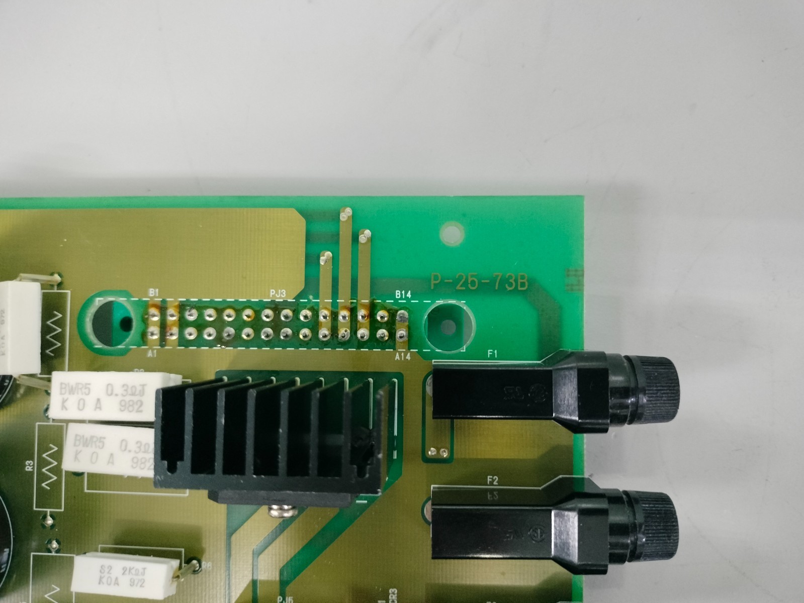 Shinkawa JBP-268 P-25-73B P-25-73A Power Supply Circuit Board Made in Japan