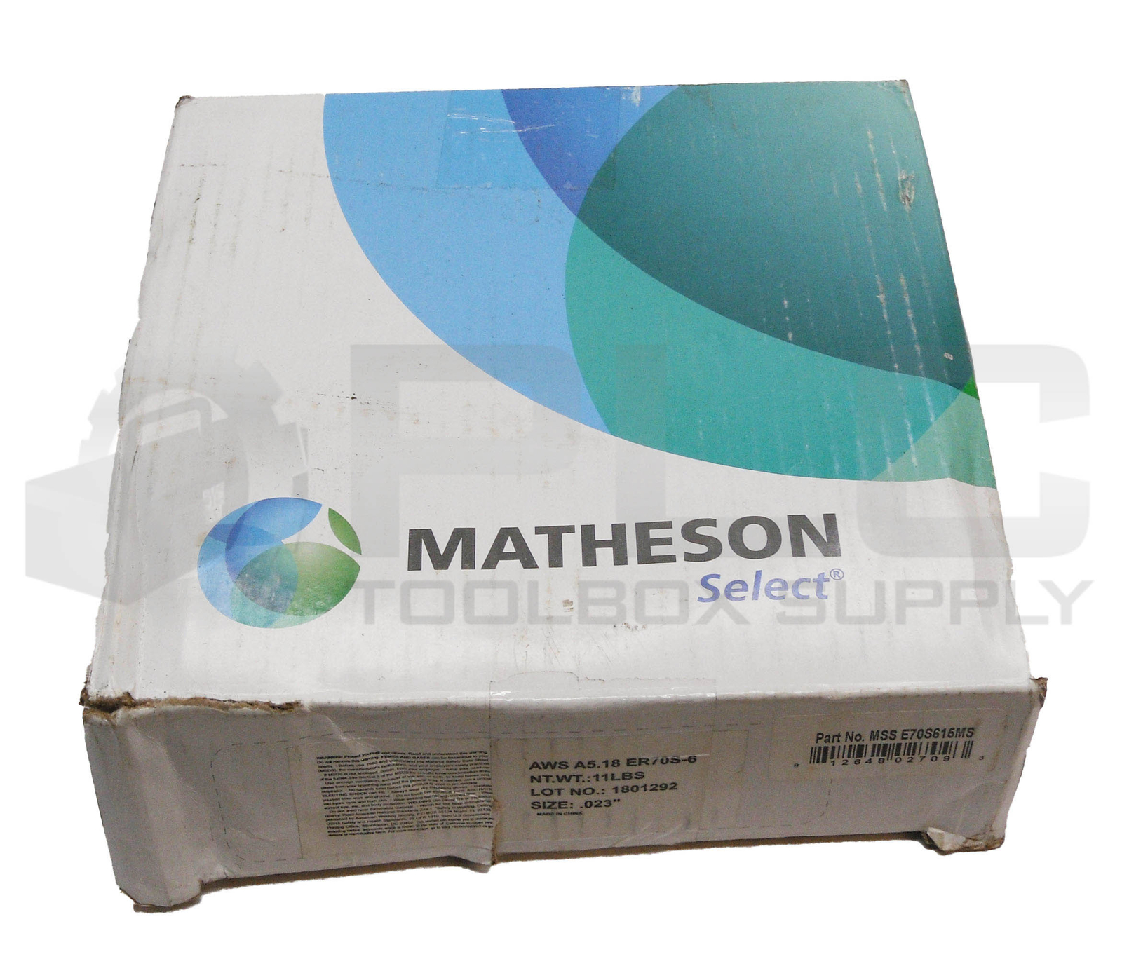SEALED NEW MATHESON AWS A5.18 ER70S-6 WELDING WIRE 0.23″ MSS E70S615MS