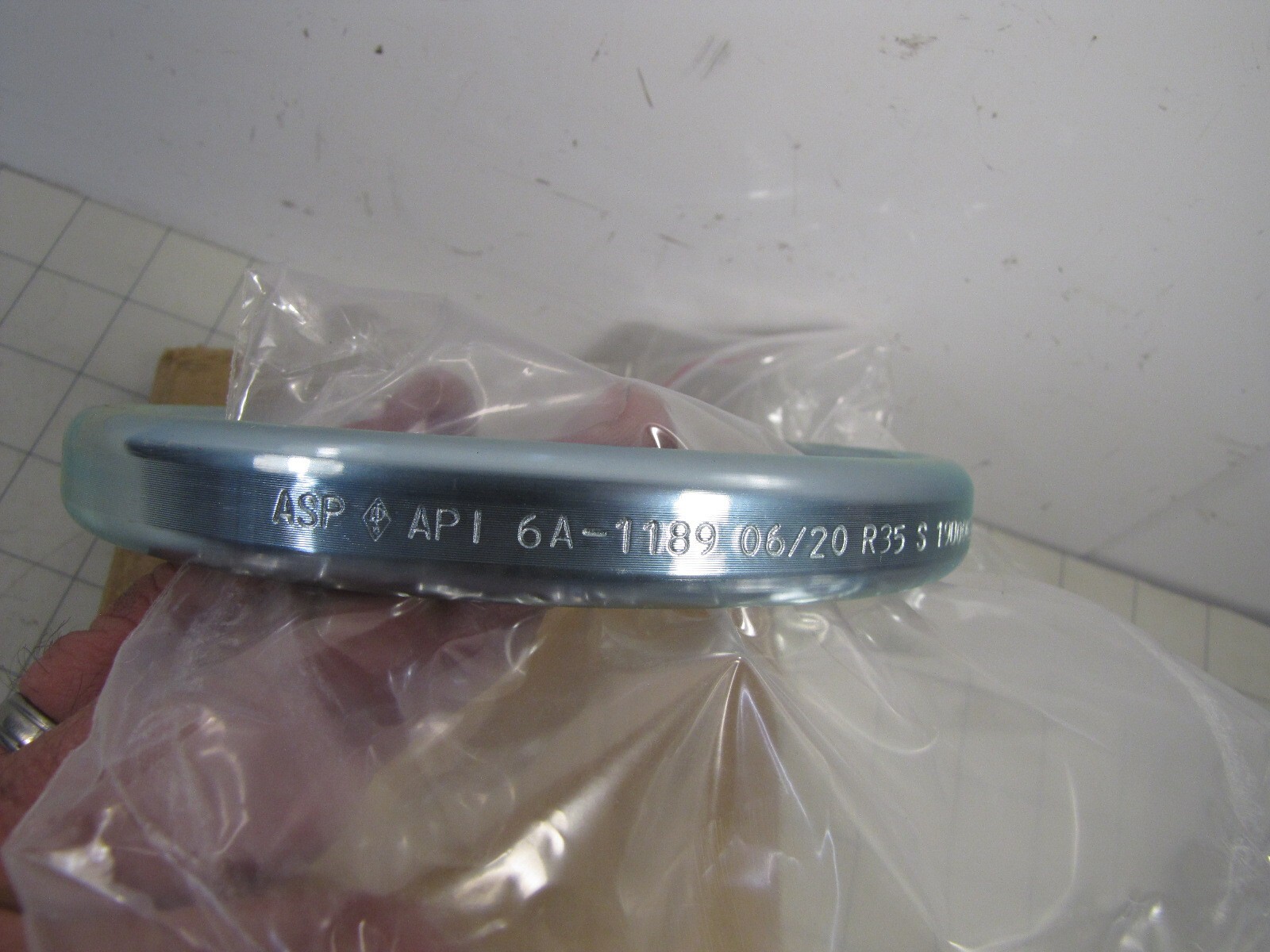 Wolar R-35 Steel Ring Gasket 19D00024 / 6A-1189 / 00-00-01-35 NEW
