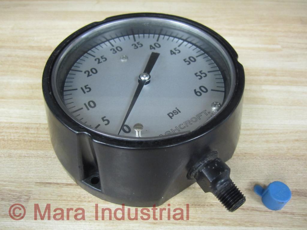 Ashcroft 45-1279AS-02L-60 4.5″ Pressure Gauge 451279AS02L60