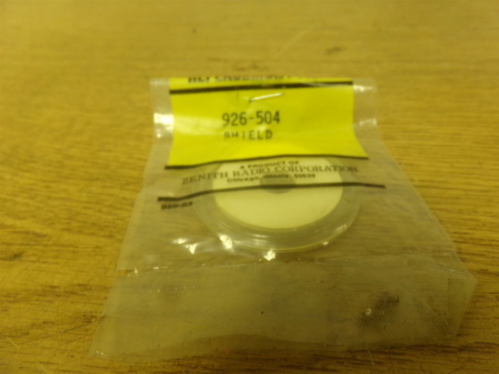 NEW Zenith 926-504 Shield *FREE SHIPPING*
