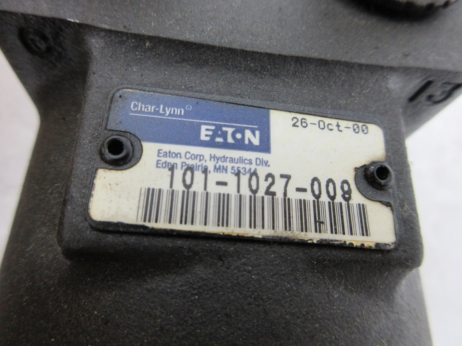 EATON 101-1027-009 SPOOL VALVE MOTOR, Y0288